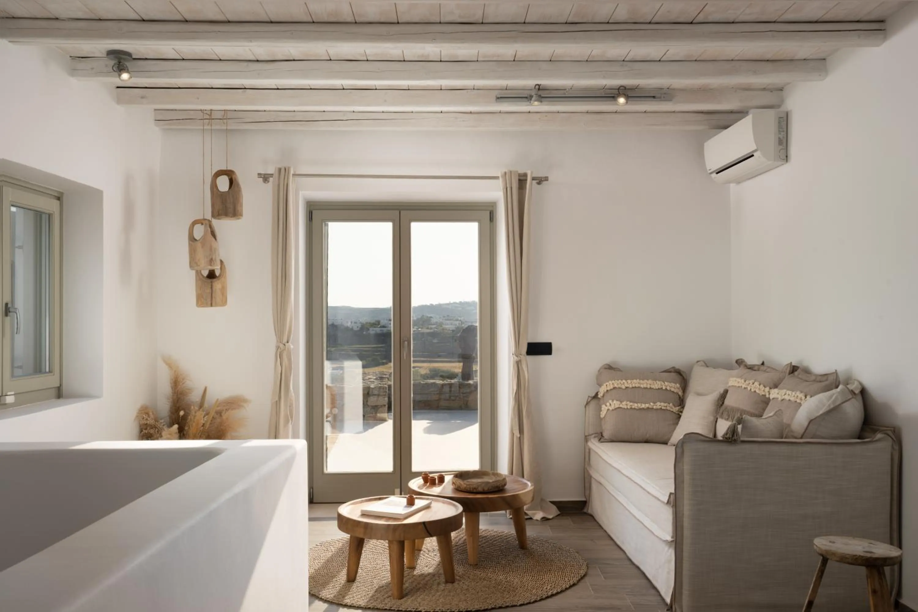 Bed in Ikies of Mykonos