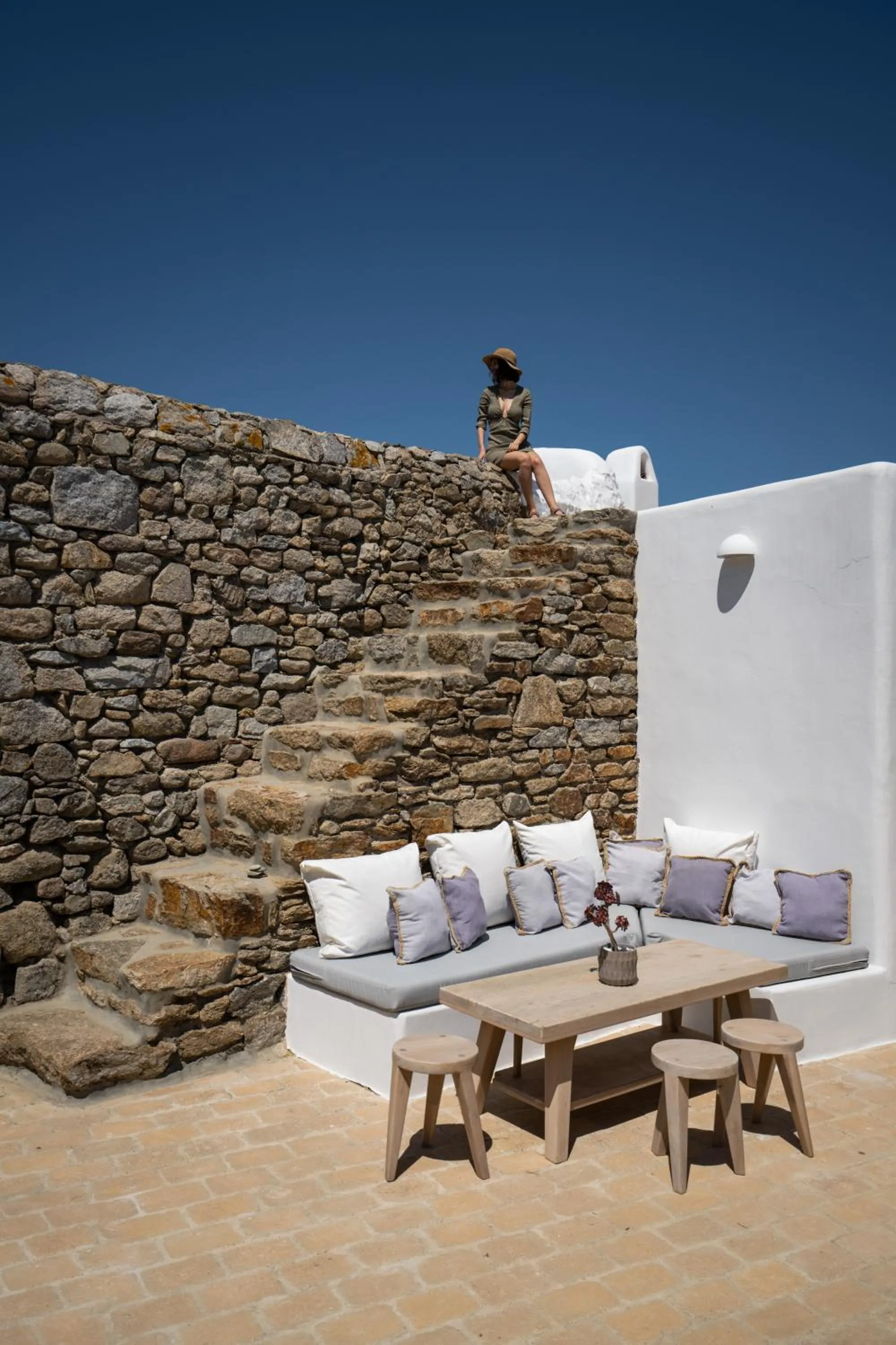 Decorative detail in Ikies of Mykonos