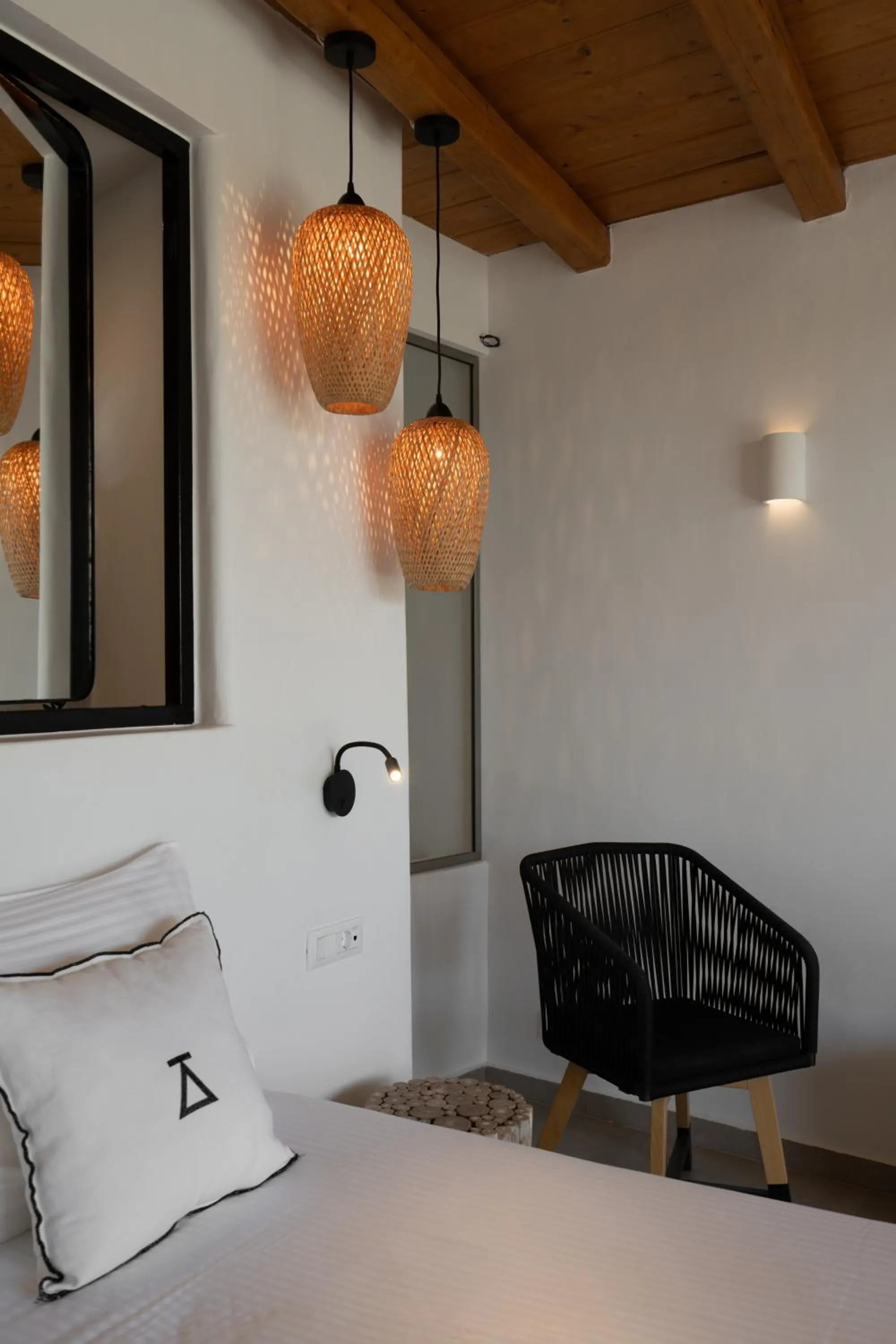 Bedroom, Bed in Ikies of Mykonos