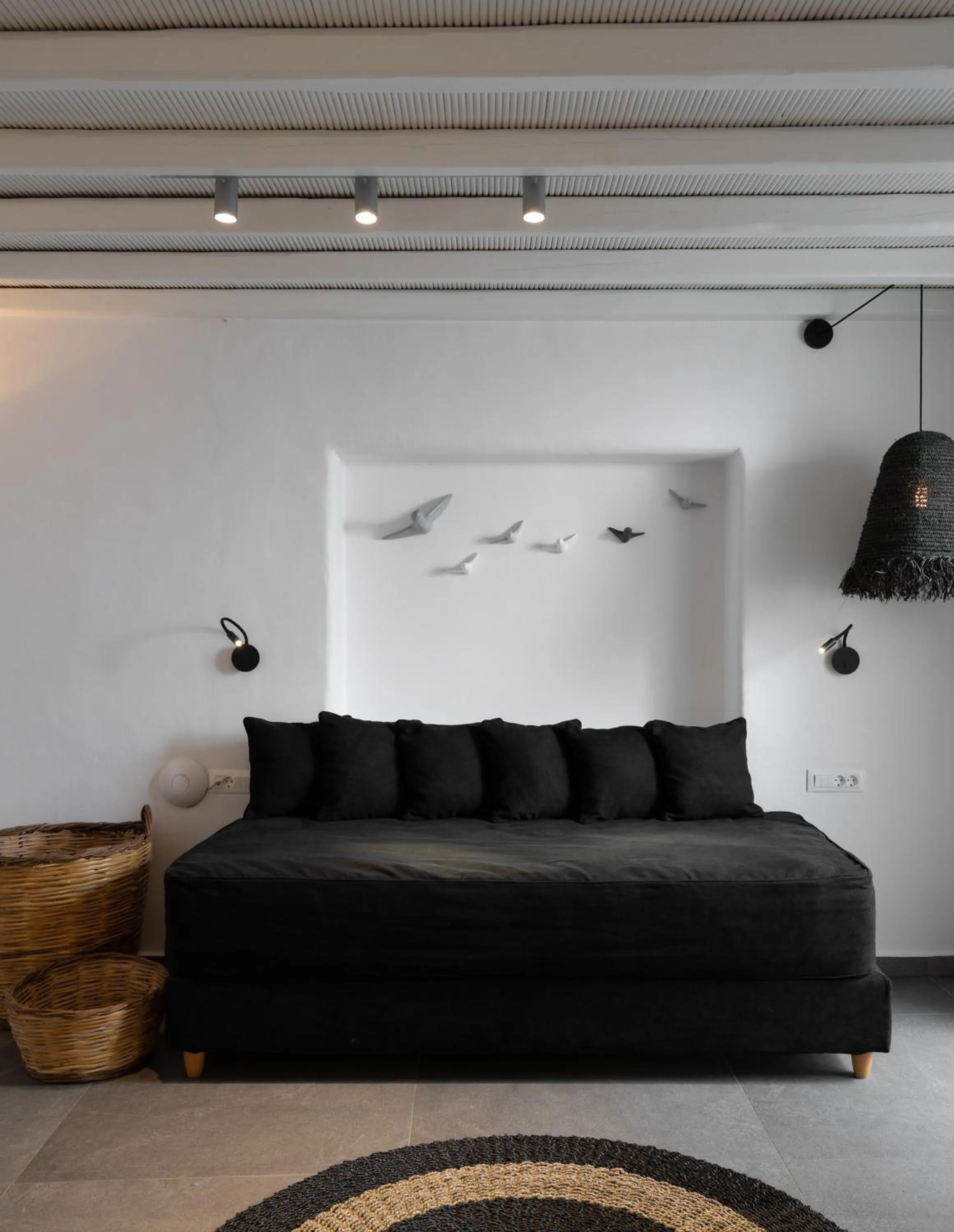 Bed in Ikies of Mykonos