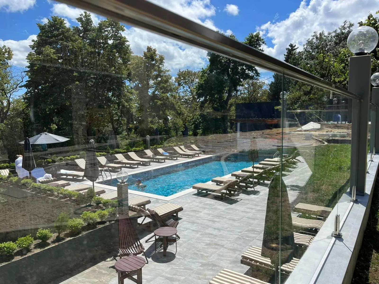 Pool view in The Residence Hotel & Cottages