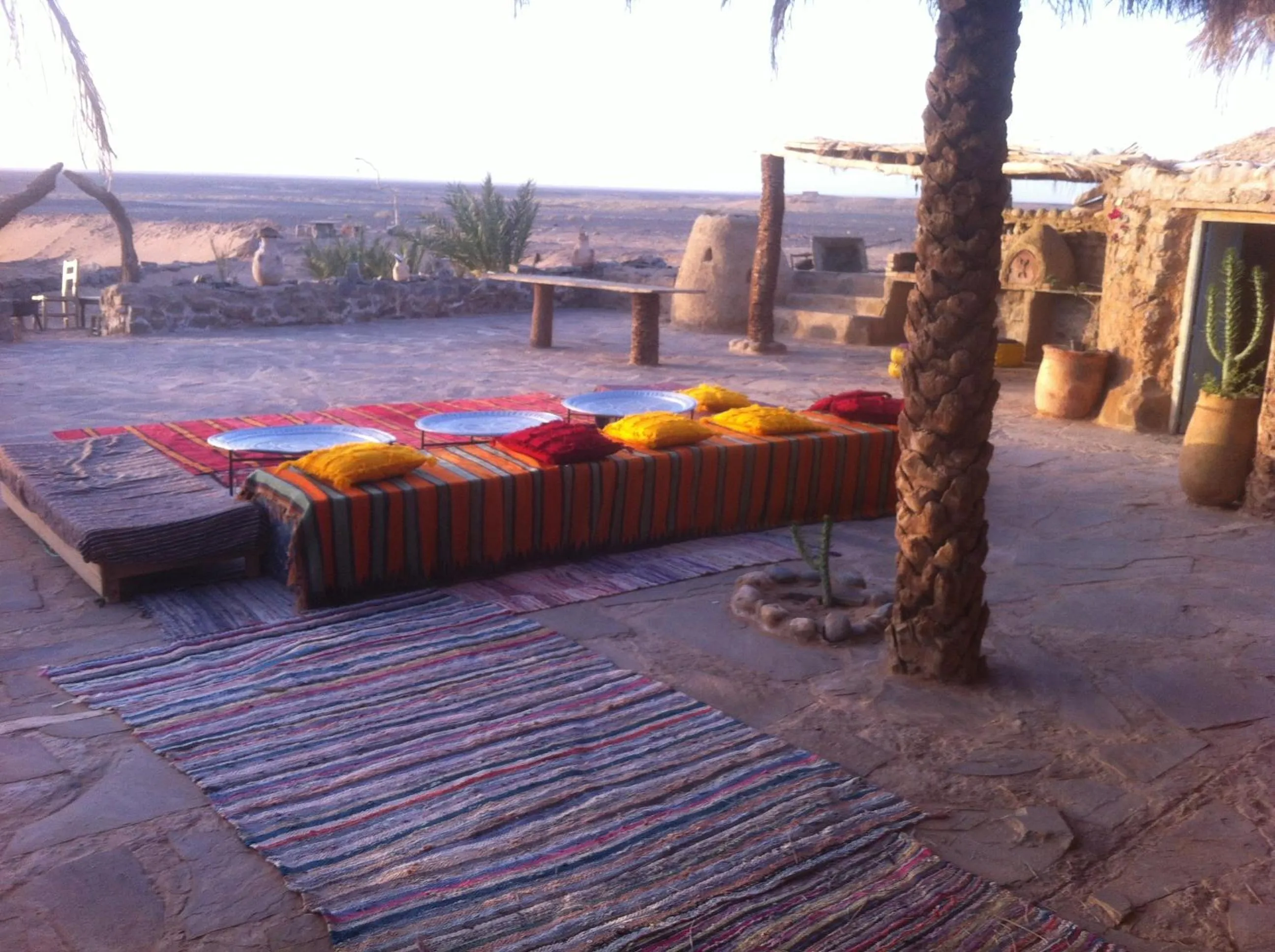 Balcony/Terrace in Maison Boutchrafine