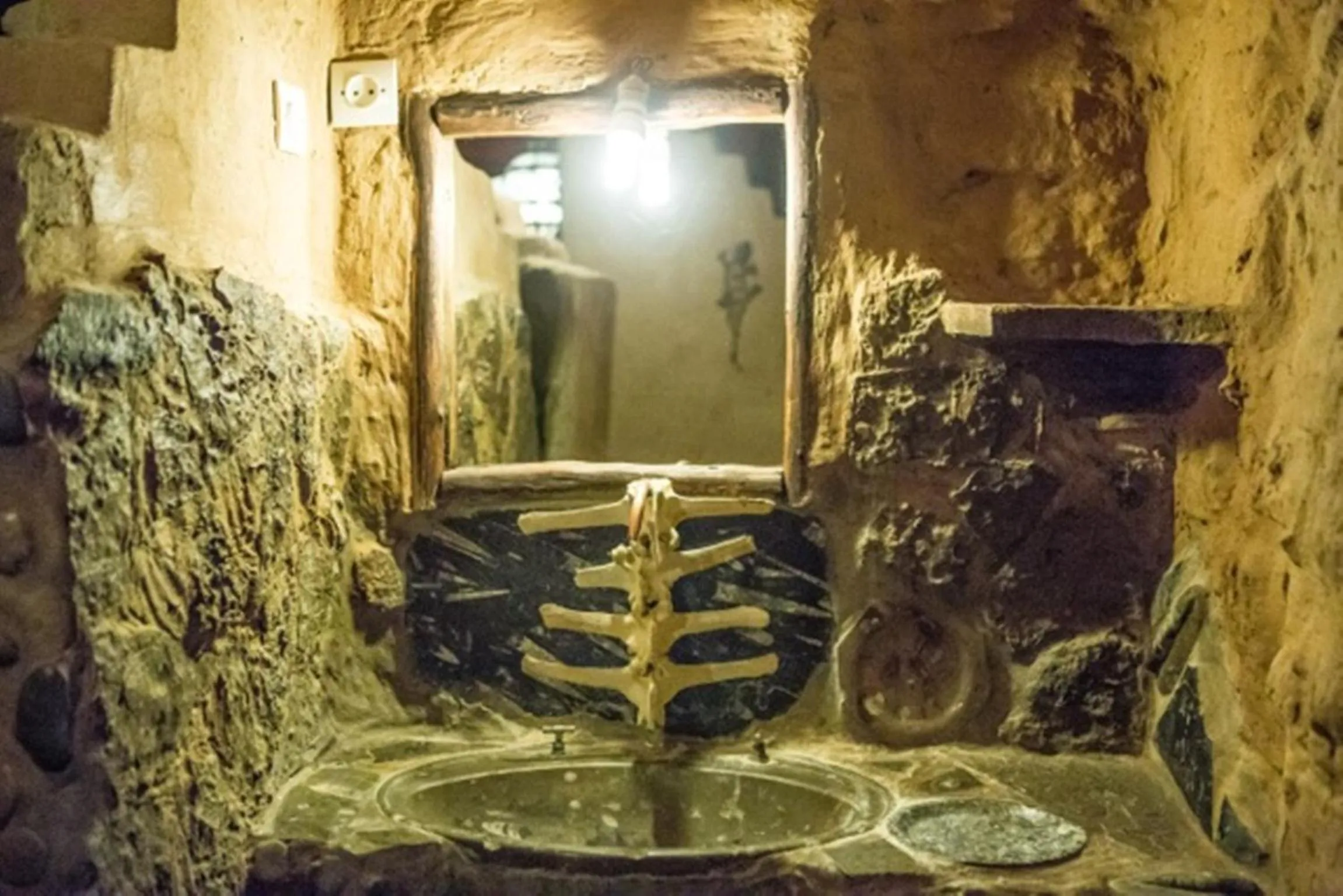 Bathroom in Maison Boutchrafine