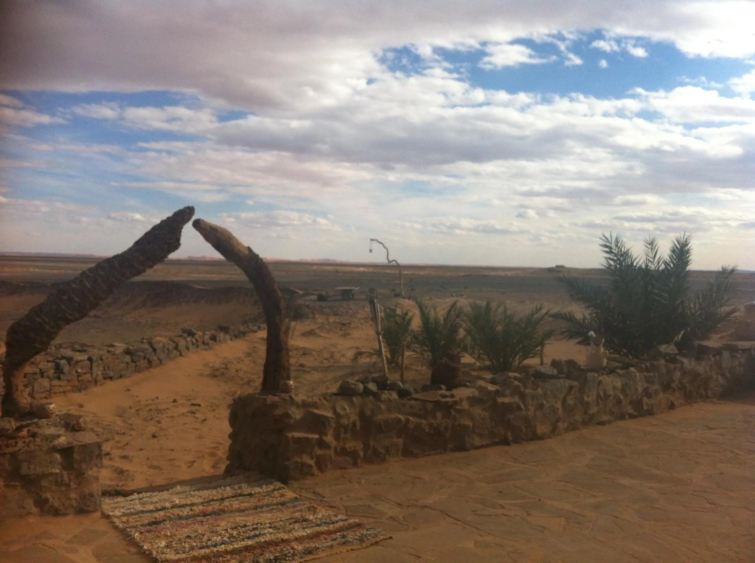 Balcony/Terrace in Maison Boutchrafine