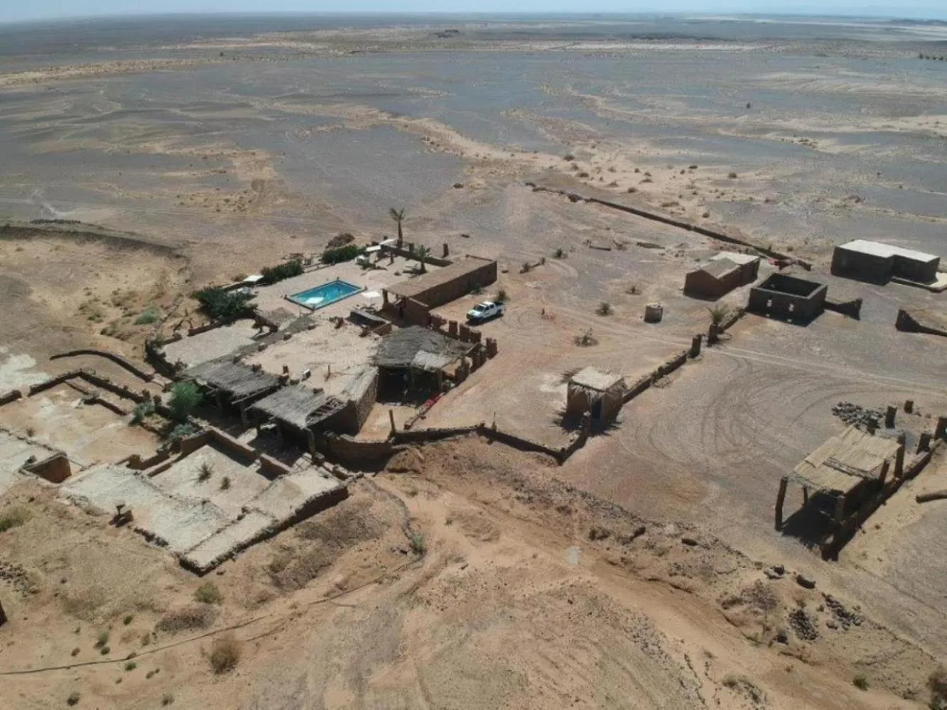 Bird's eye view in Maison Boutchrafine