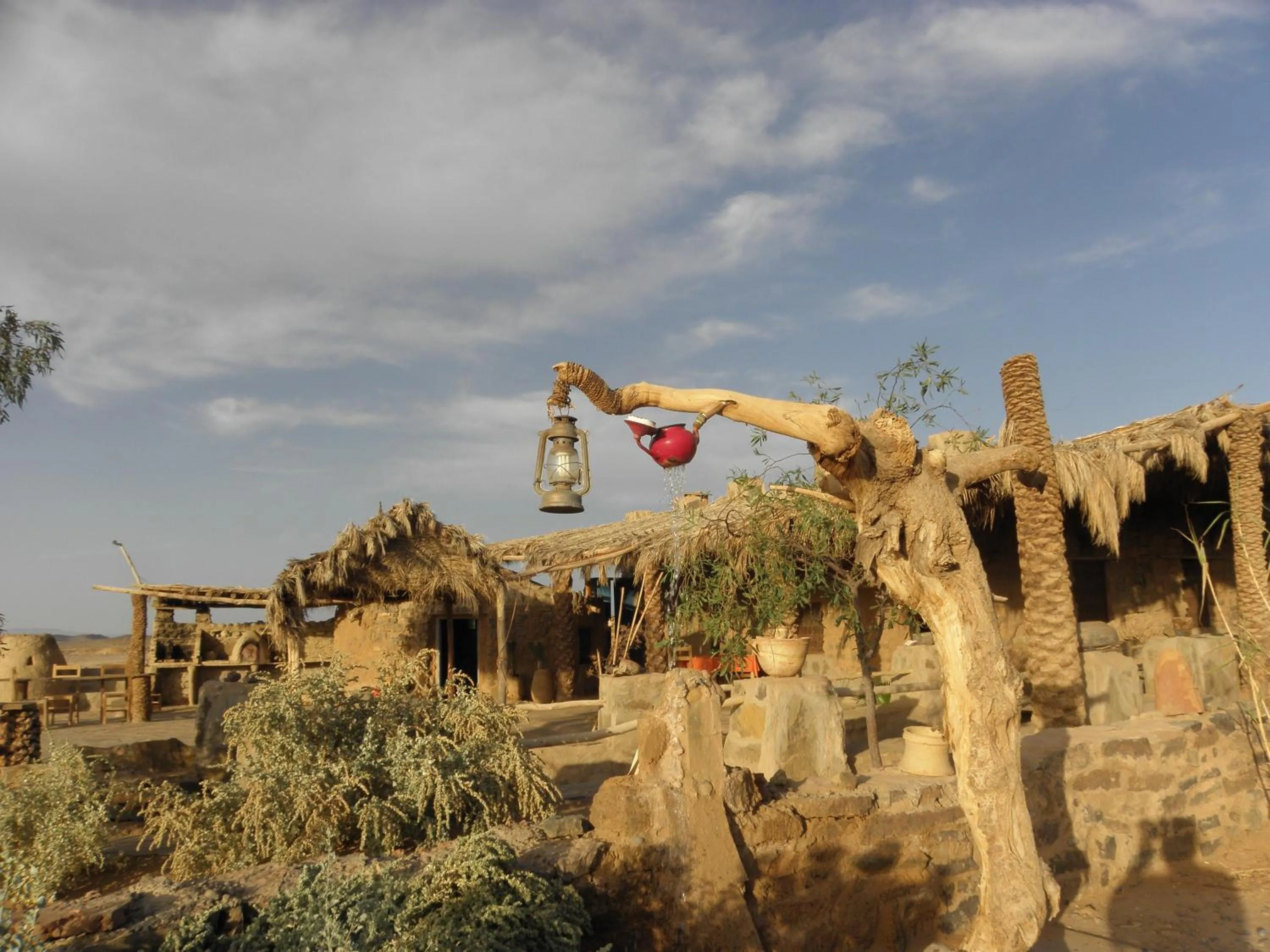 Balcony/Terrace in Maison Boutchrafine