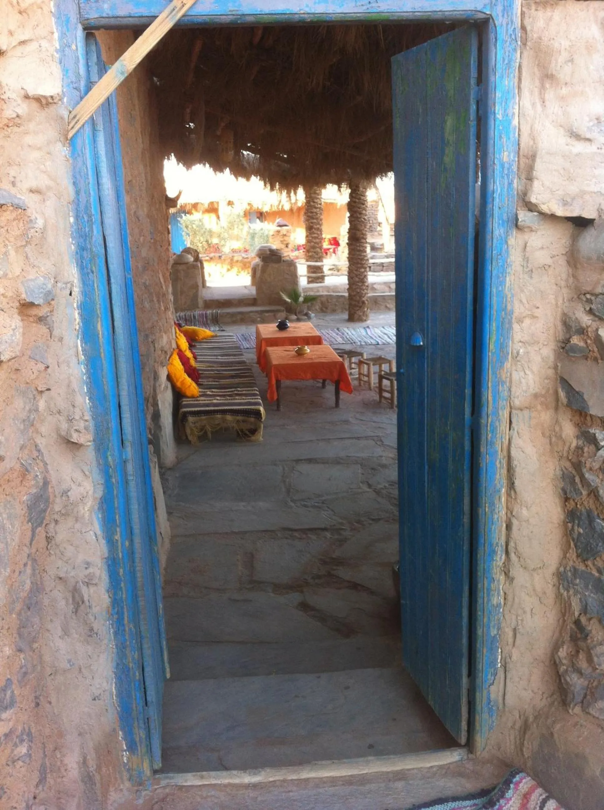 Lobby or reception in Maison Boutchrafine