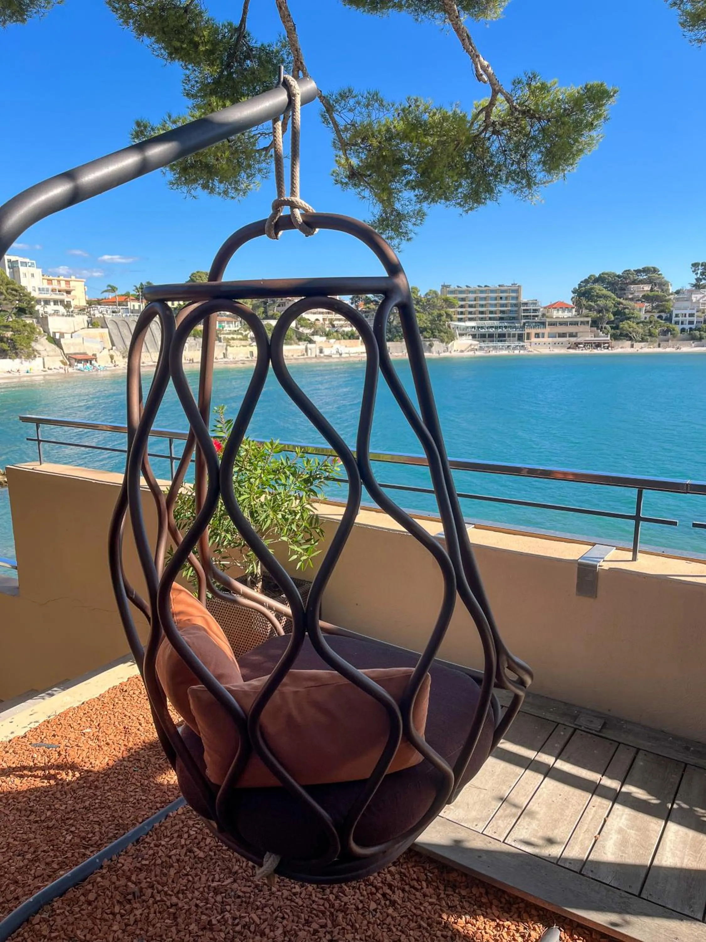 Patio in Splendid Hôtel & Spa