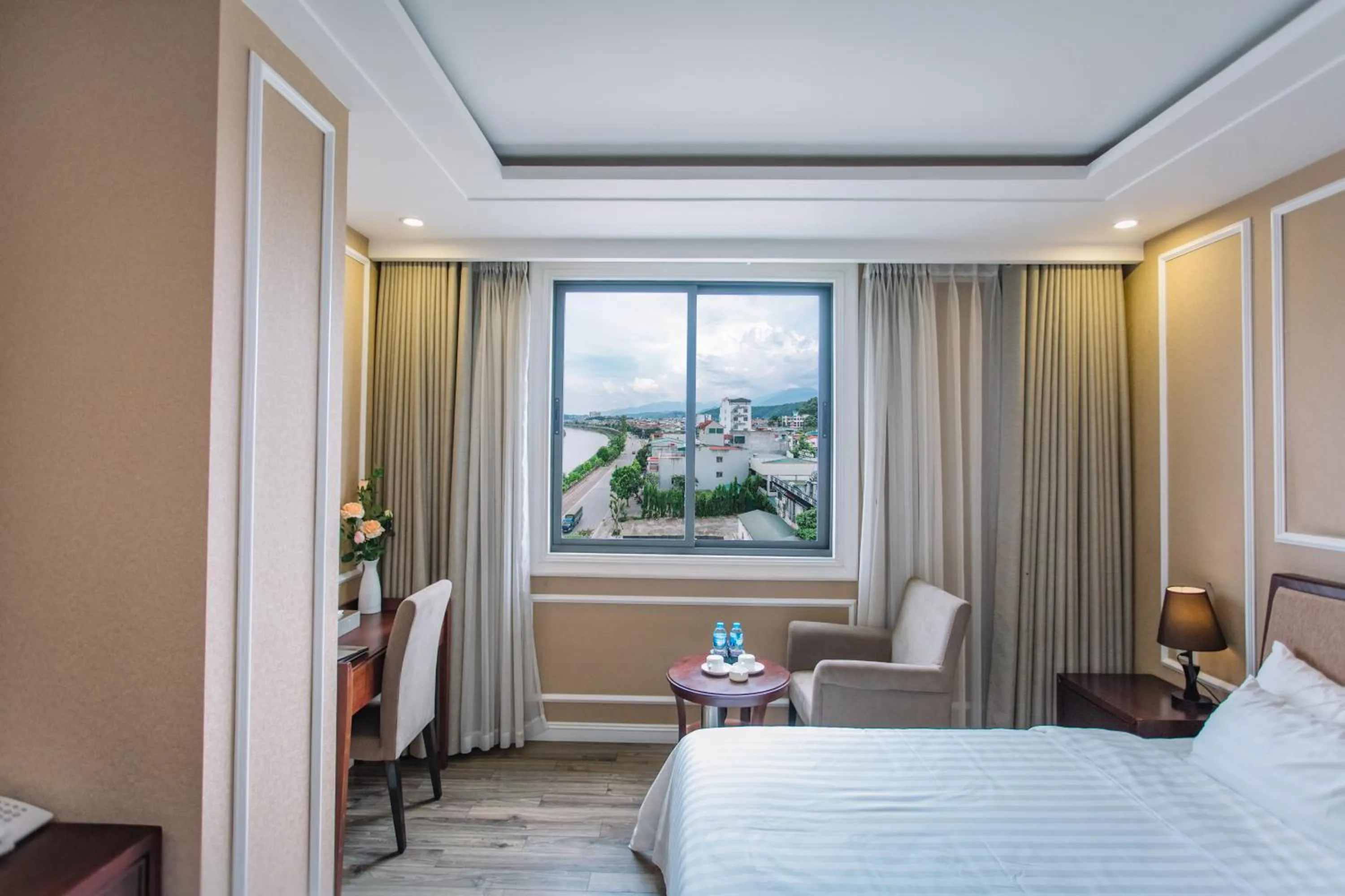 Bed in Cao Minh Hotel