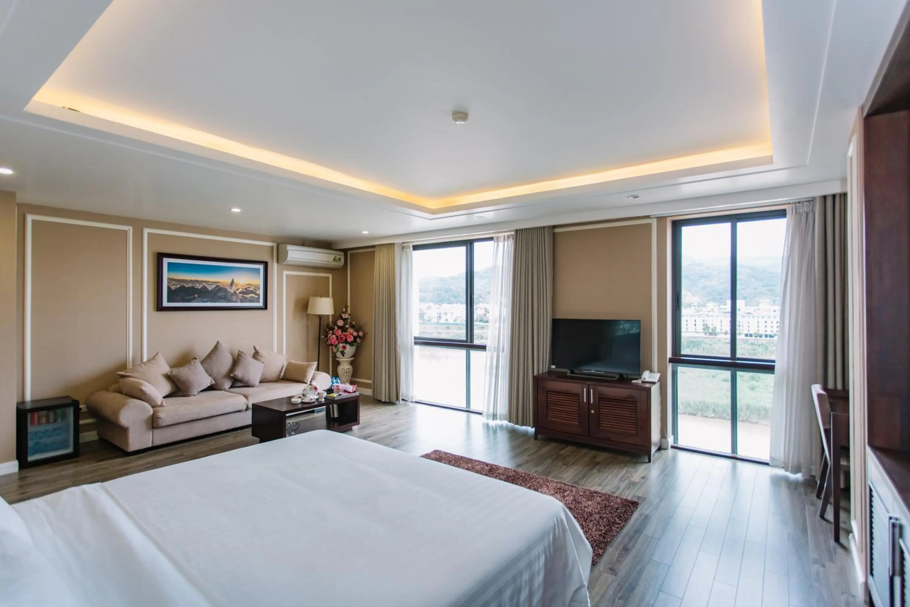 Bed in Cao Minh Hotel