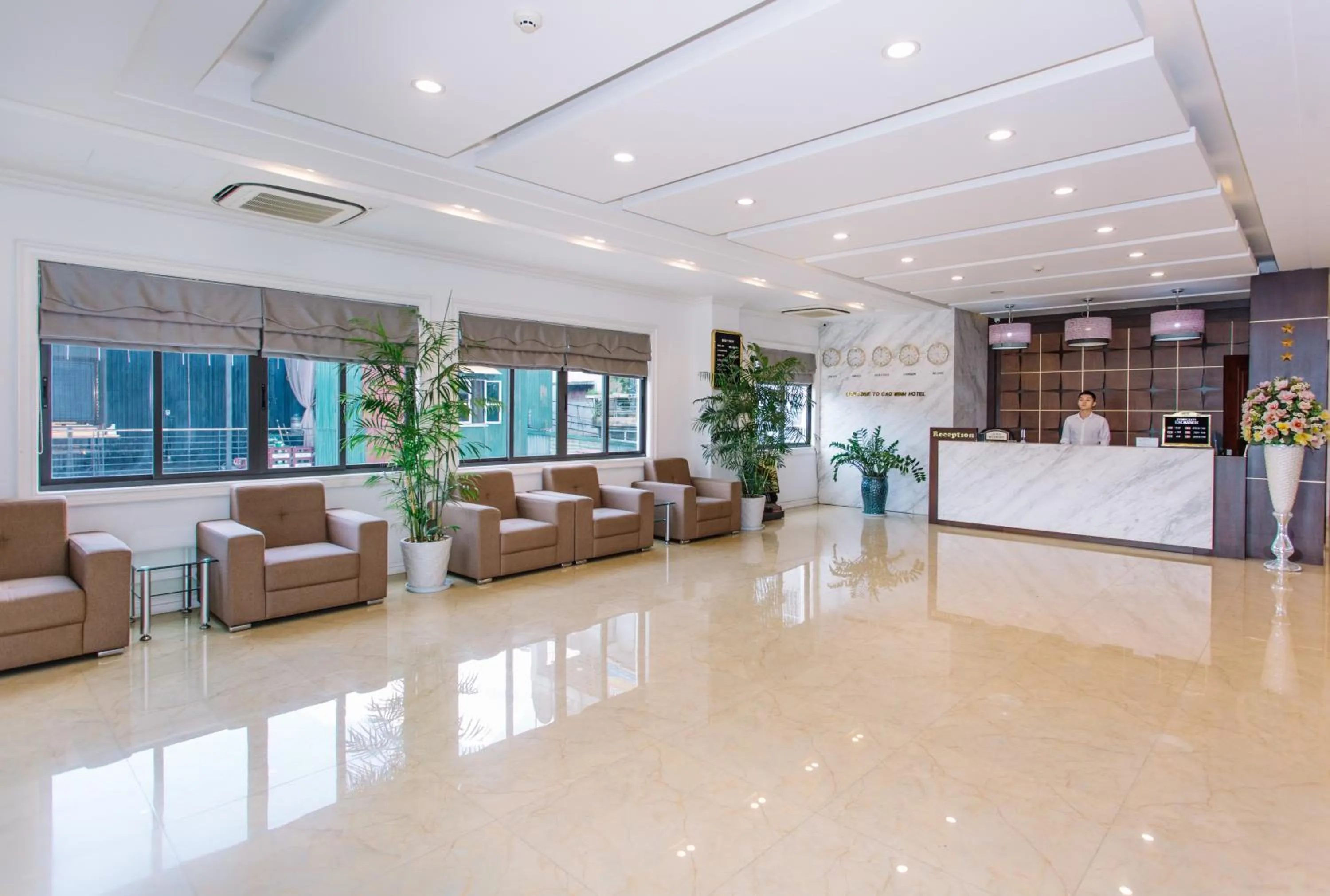 Lobby or reception in Cao Minh Hotel