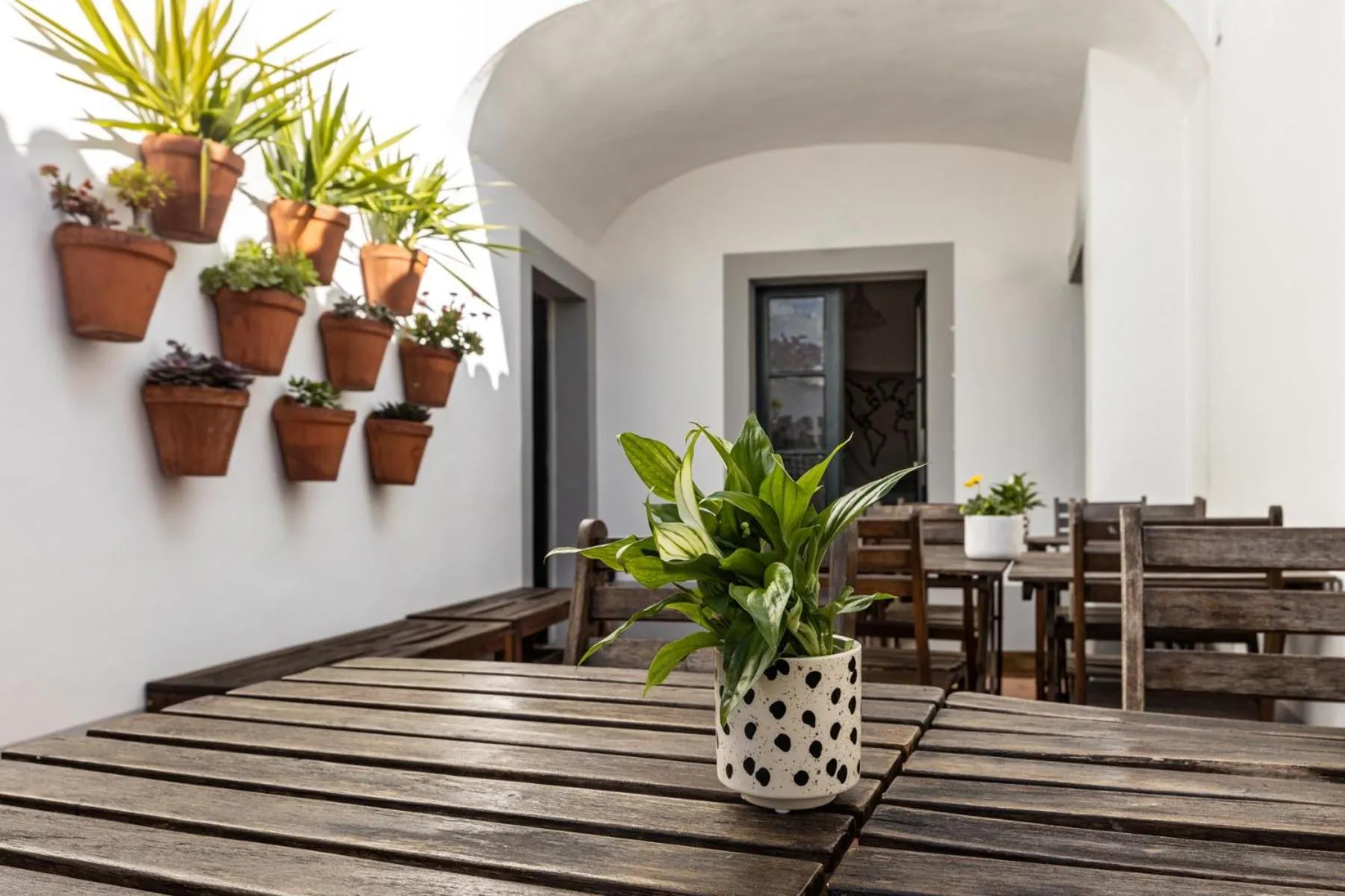 Patio in Lavradores Boutique Guesthouse