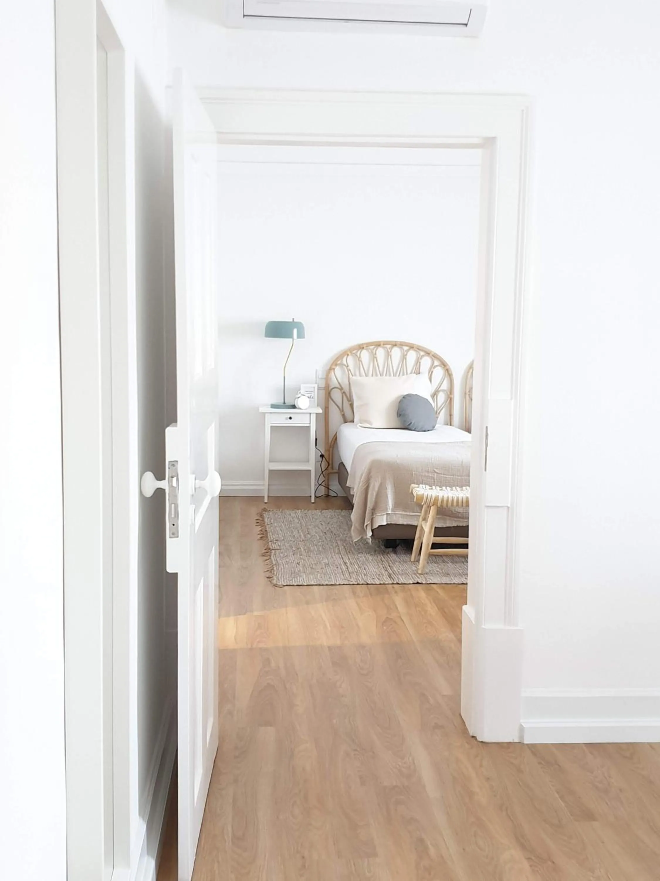 Bed in Lavradores Boutique Guesthouse