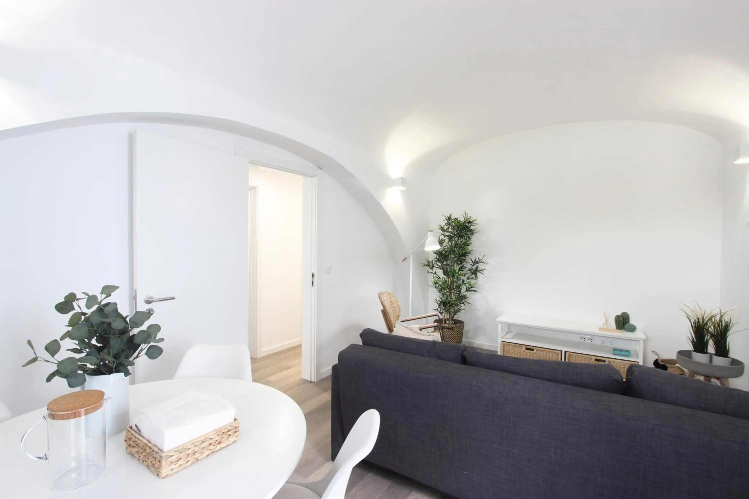 Seating area in Lavradores Boutique Guesthouse