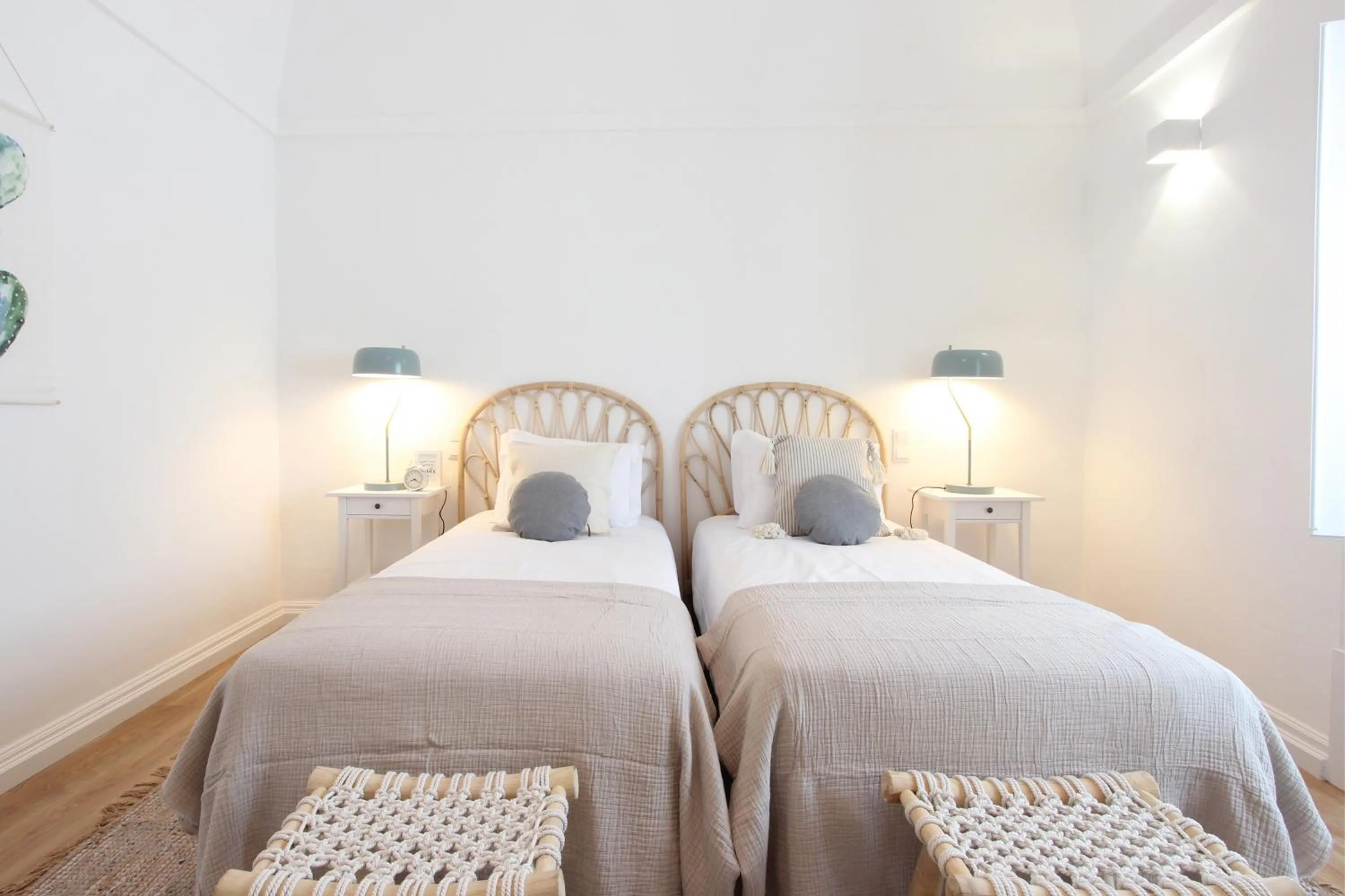 Bed in Lavradores Boutique Guesthouse