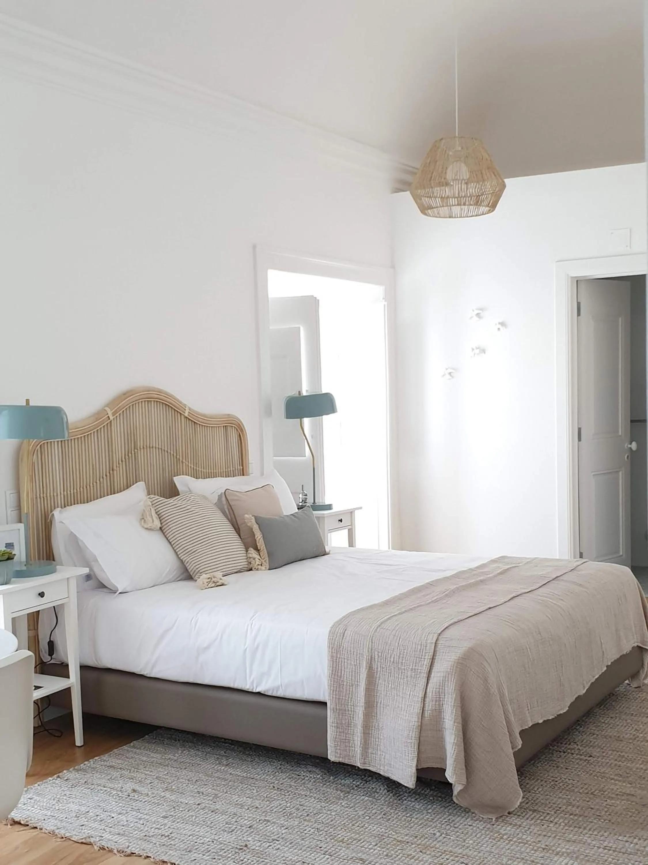 Bed in Lavradores Boutique Guesthouse