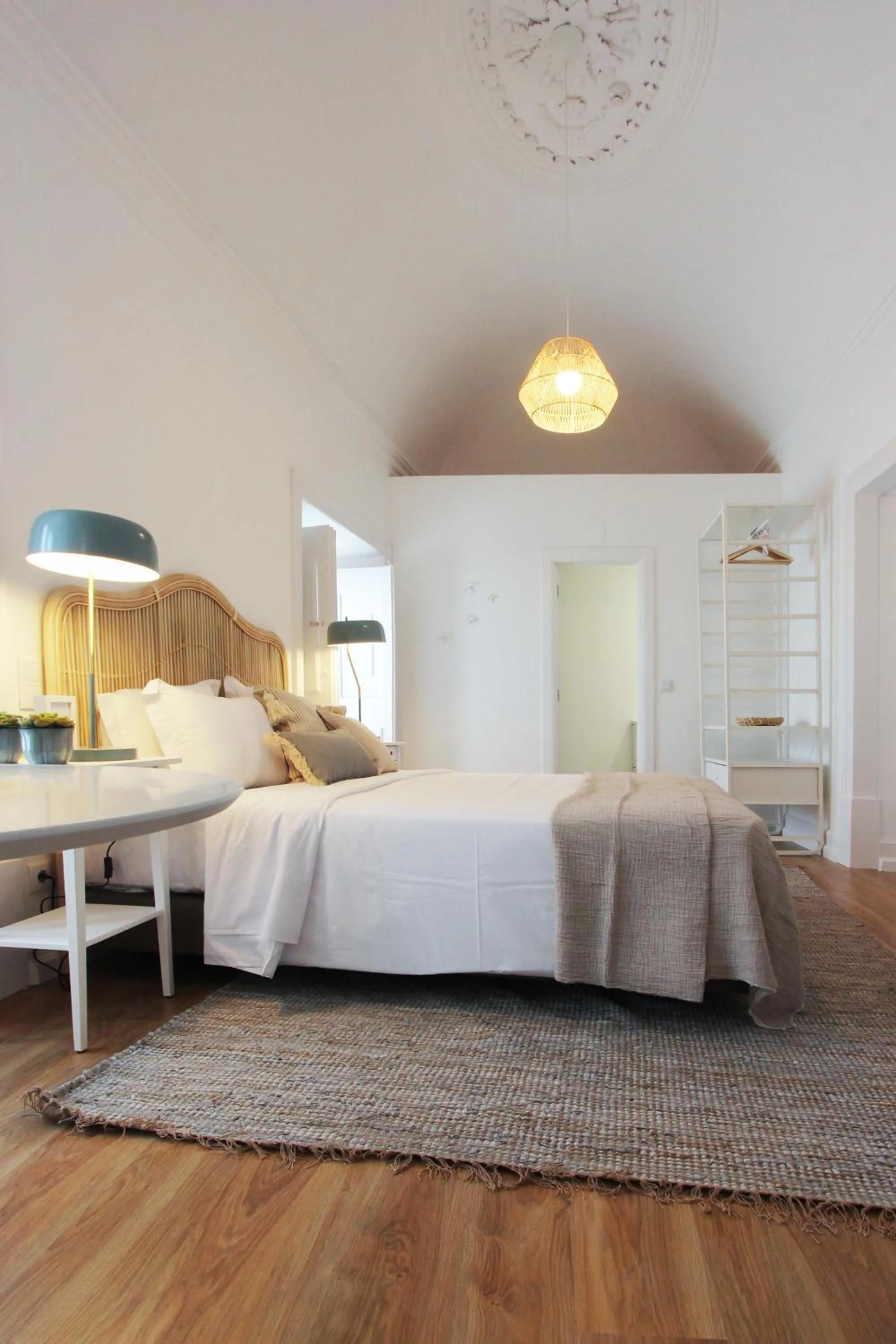 Bed in Lavradores Boutique Guesthouse