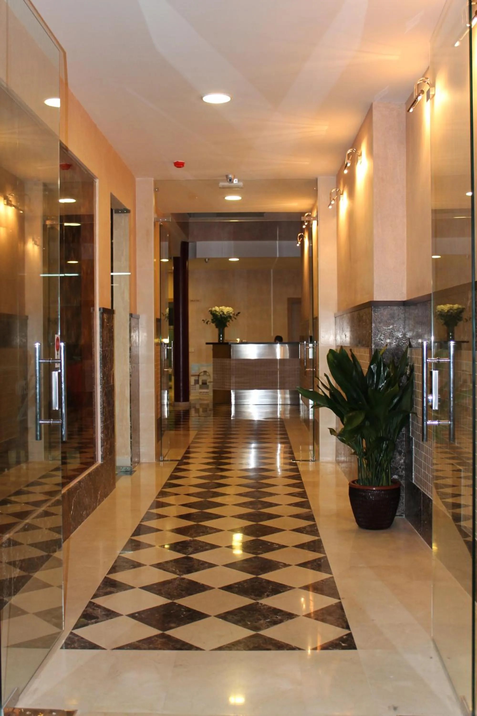Lobby or reception in Hotel Carmen
