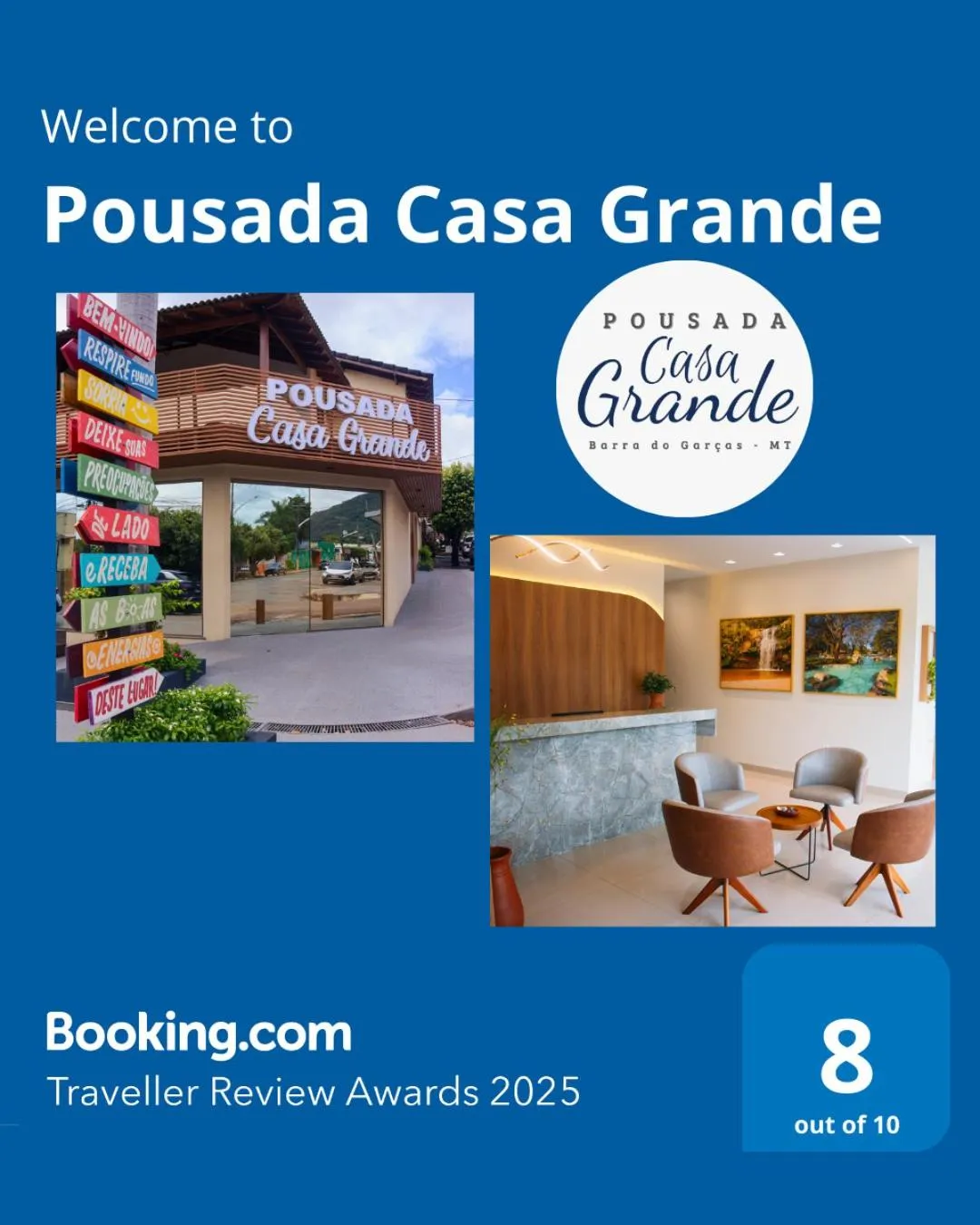 Property building in Pousada Casa Grande
