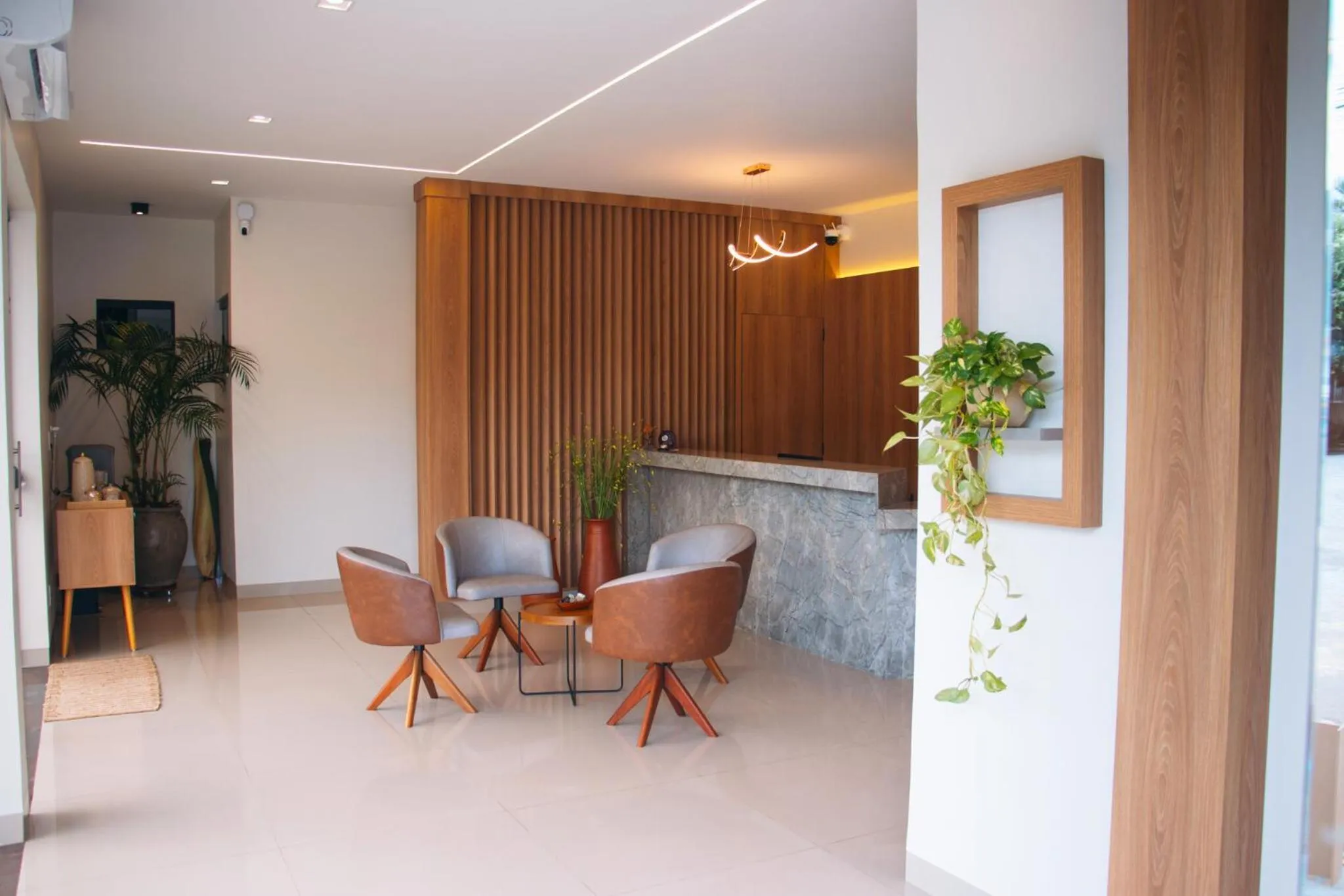 Lobby or reception in Pousada Casa Grande