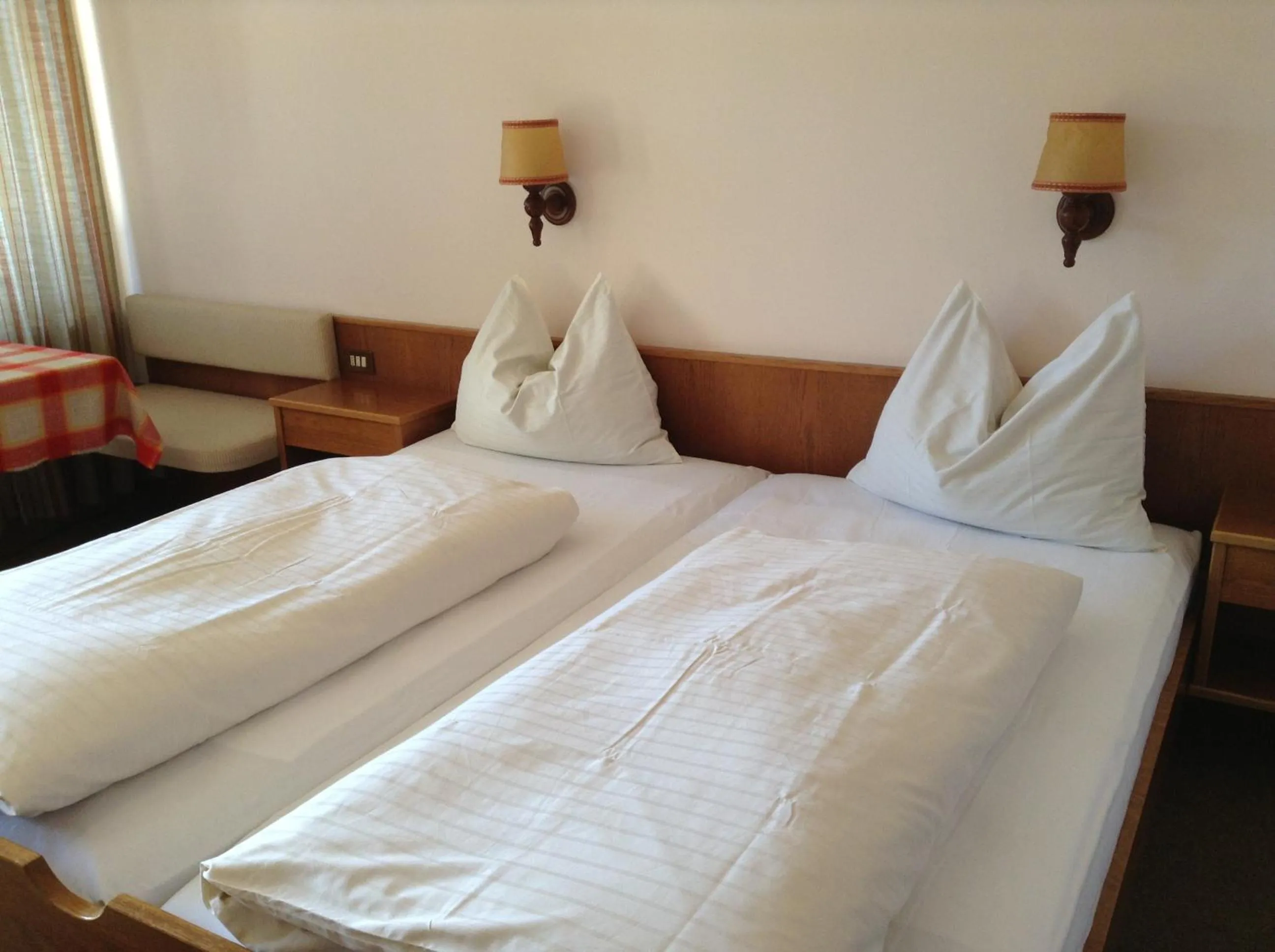 Bed in Hotel Tannerhof