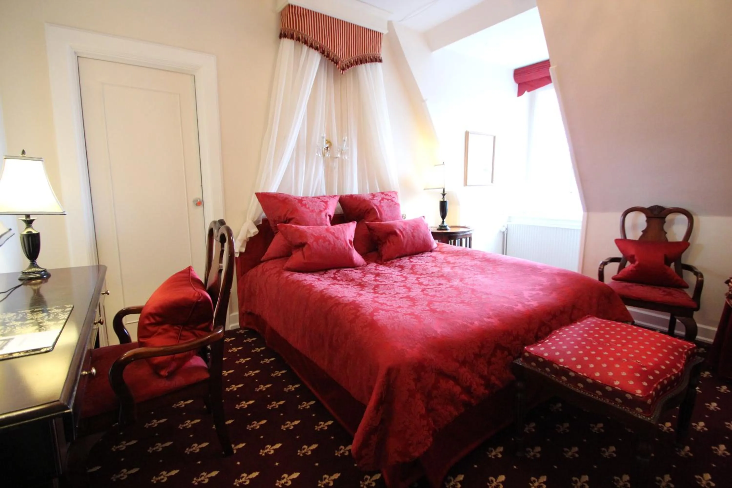 Bed in Hvedholm Slotshotel