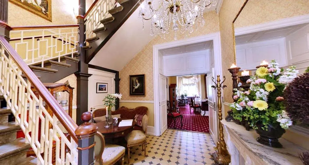 Living room in Hvedholm Slotshotel