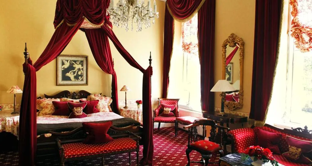 Bed in Hvedholm Slotshotel