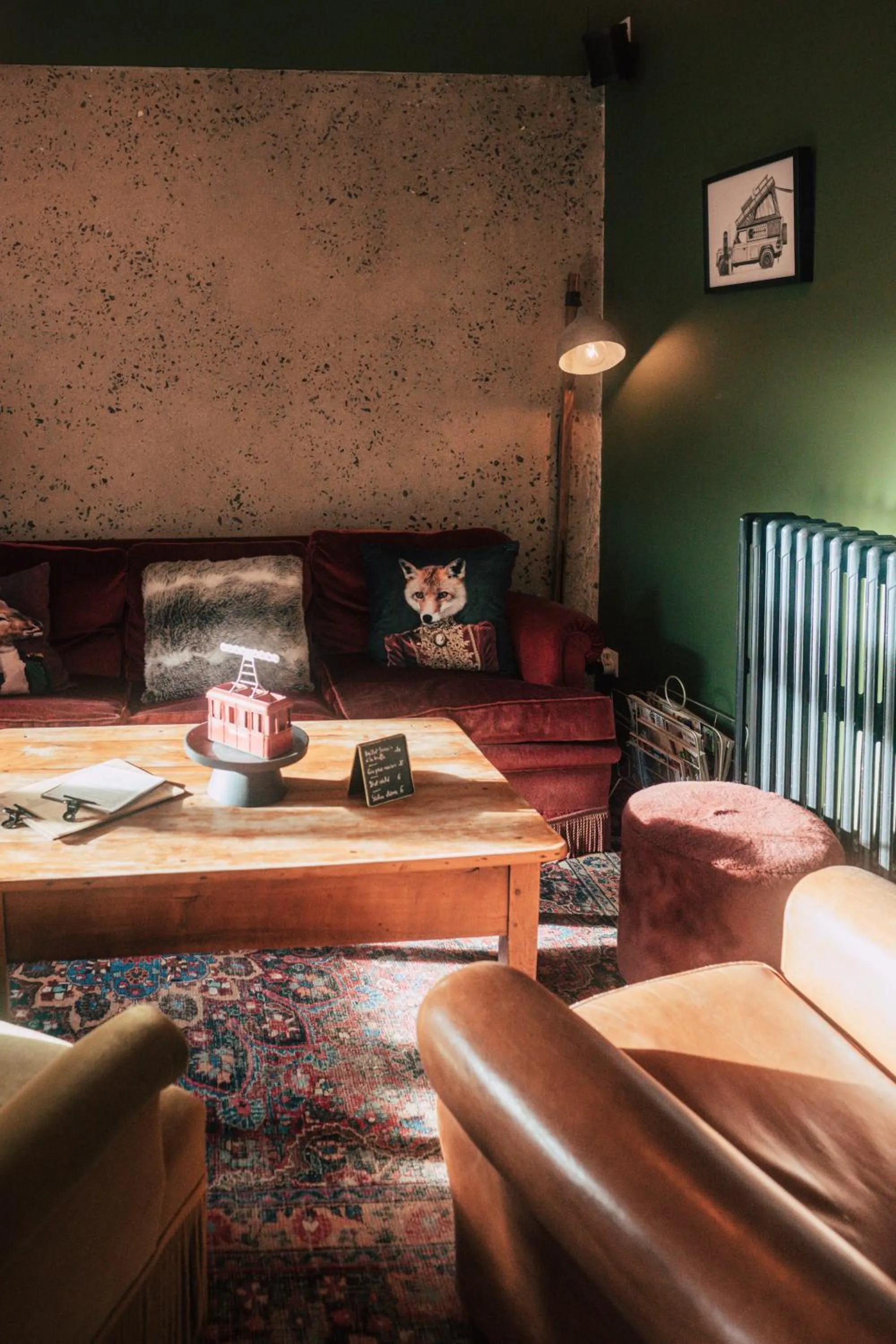 Living room in Hôtel Maison Doron