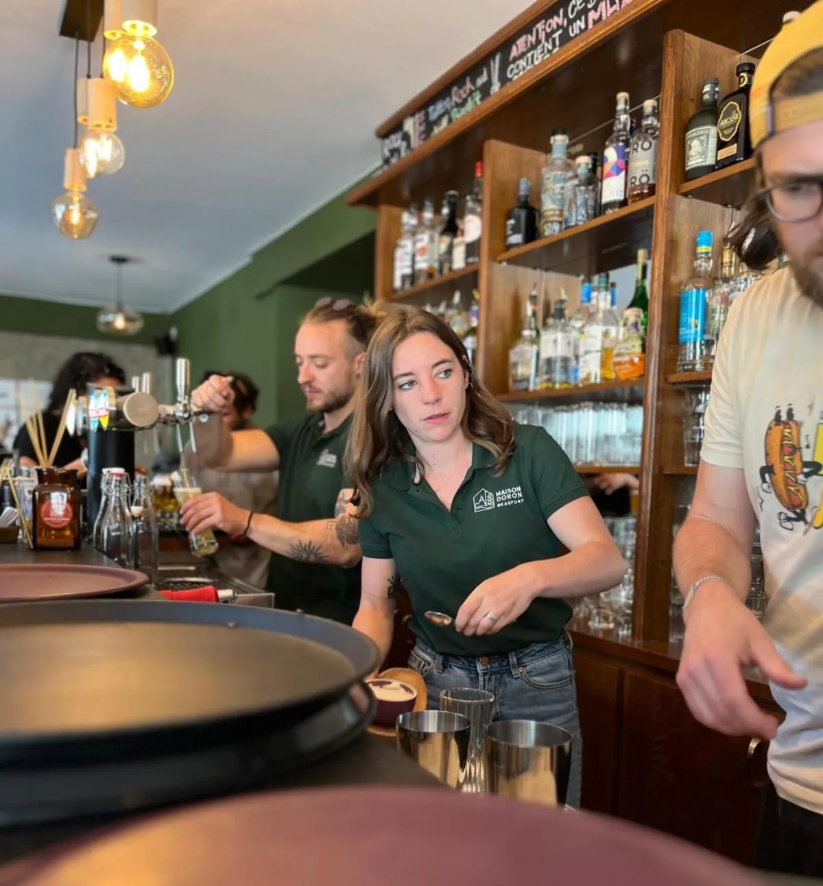 Lounge or bar in Hôtel Maison Doron
