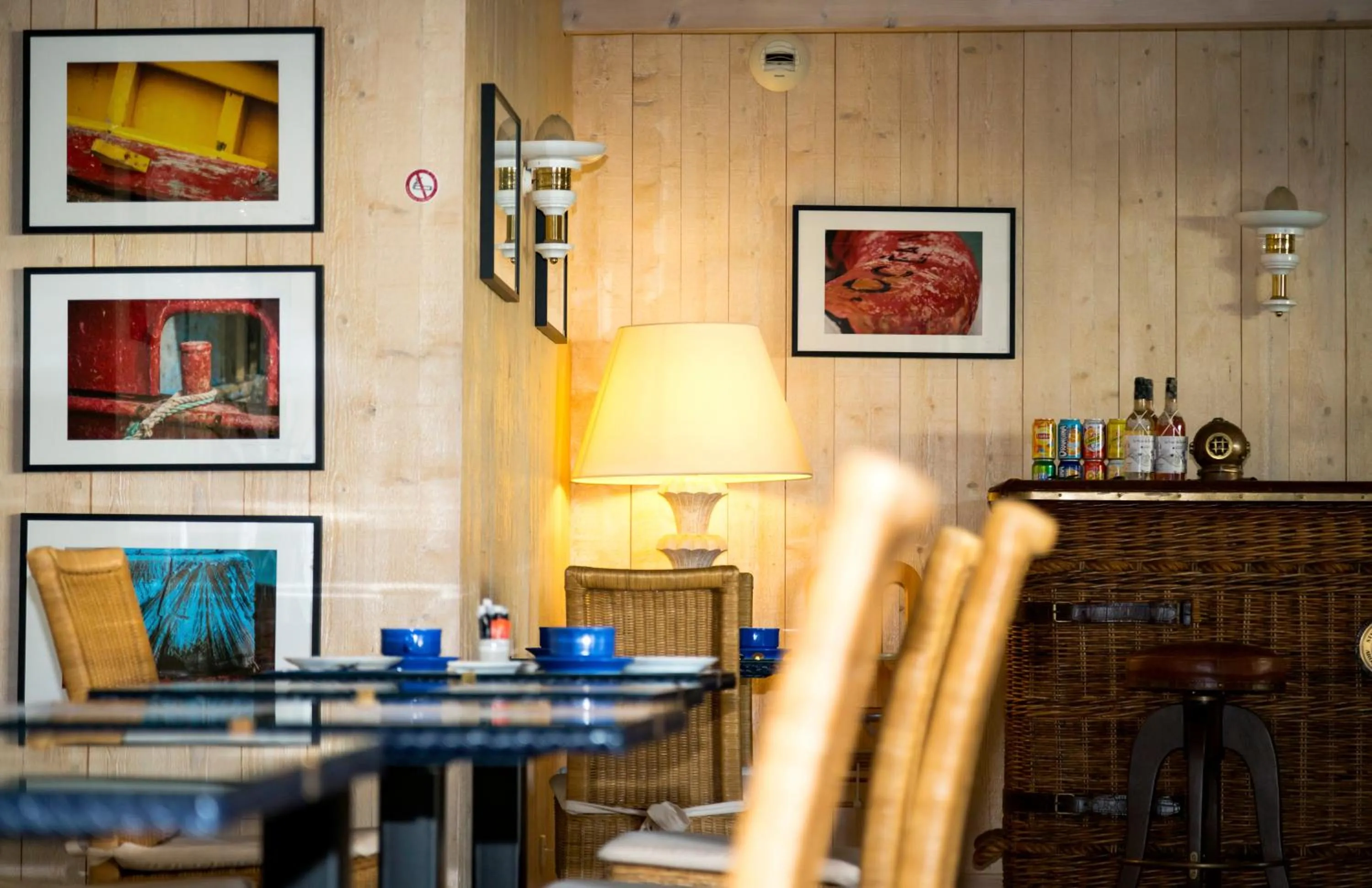 Food and drinks in Hôtel La Galiote en Ré