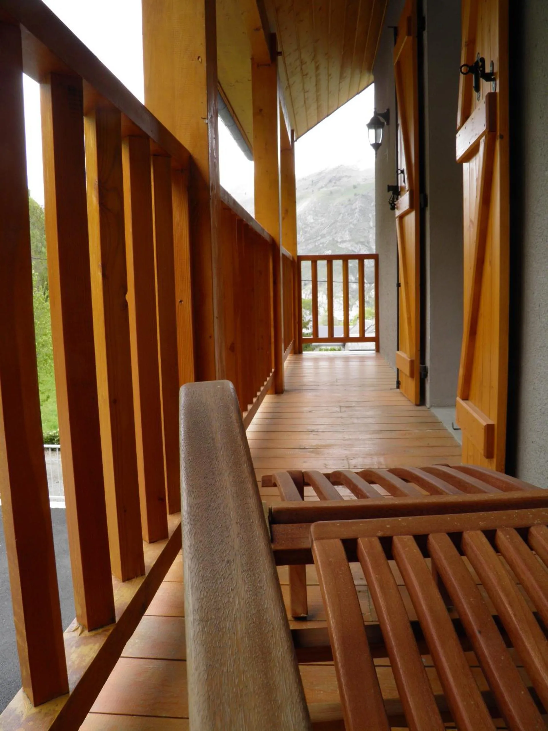Balcony/Terrace in Auberge des Pyrénées