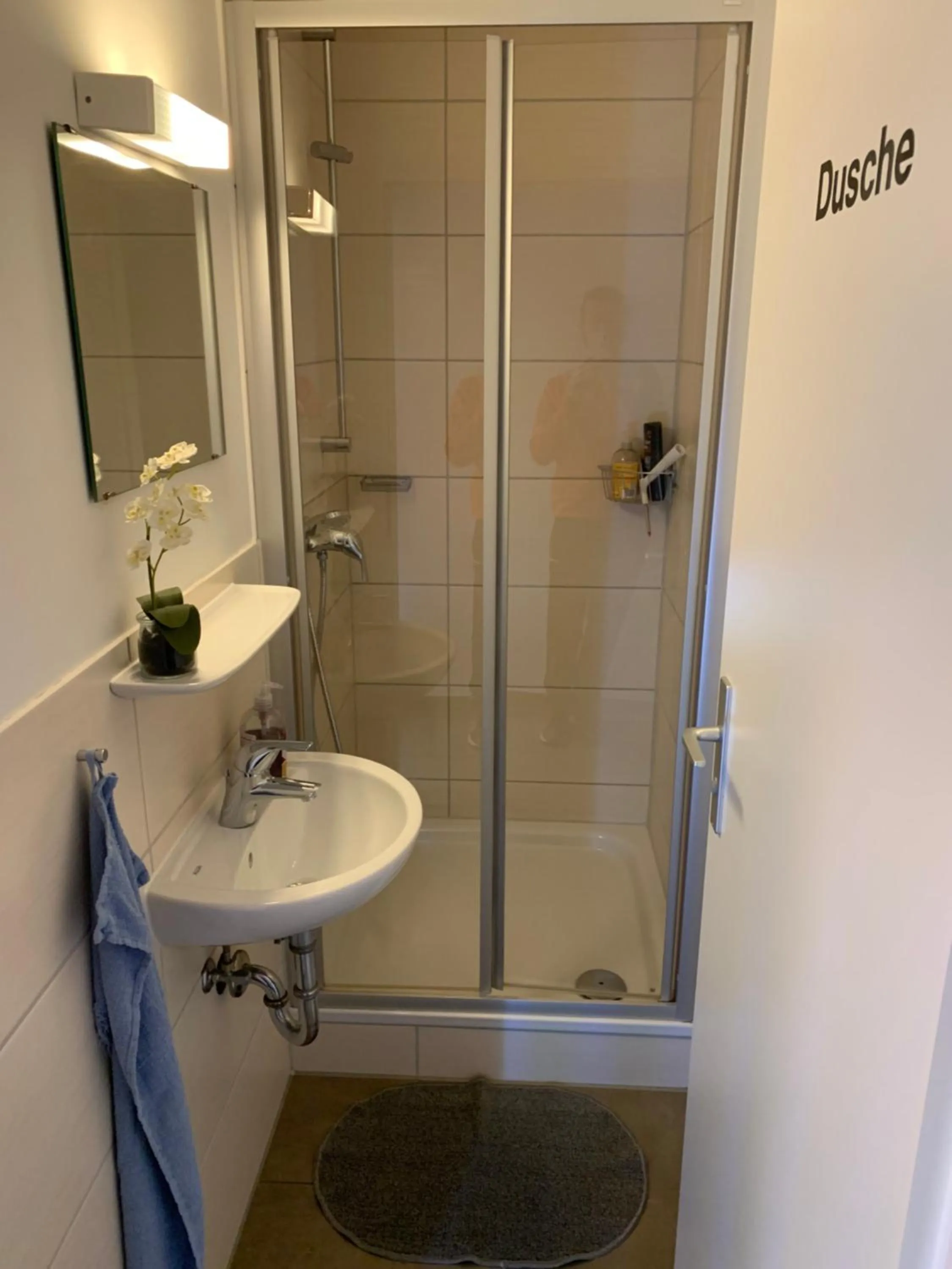 Shower in Hostel am Ostentor