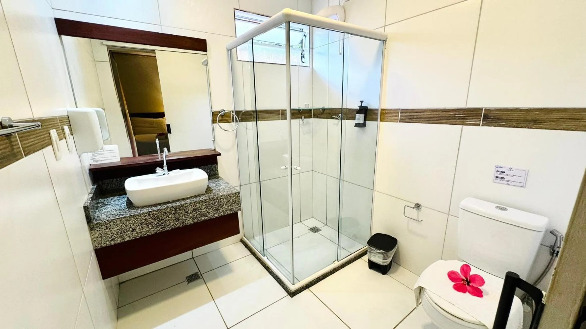 Bathroom in Pousada Alto da Floresta Noronha by Alto da Ilha