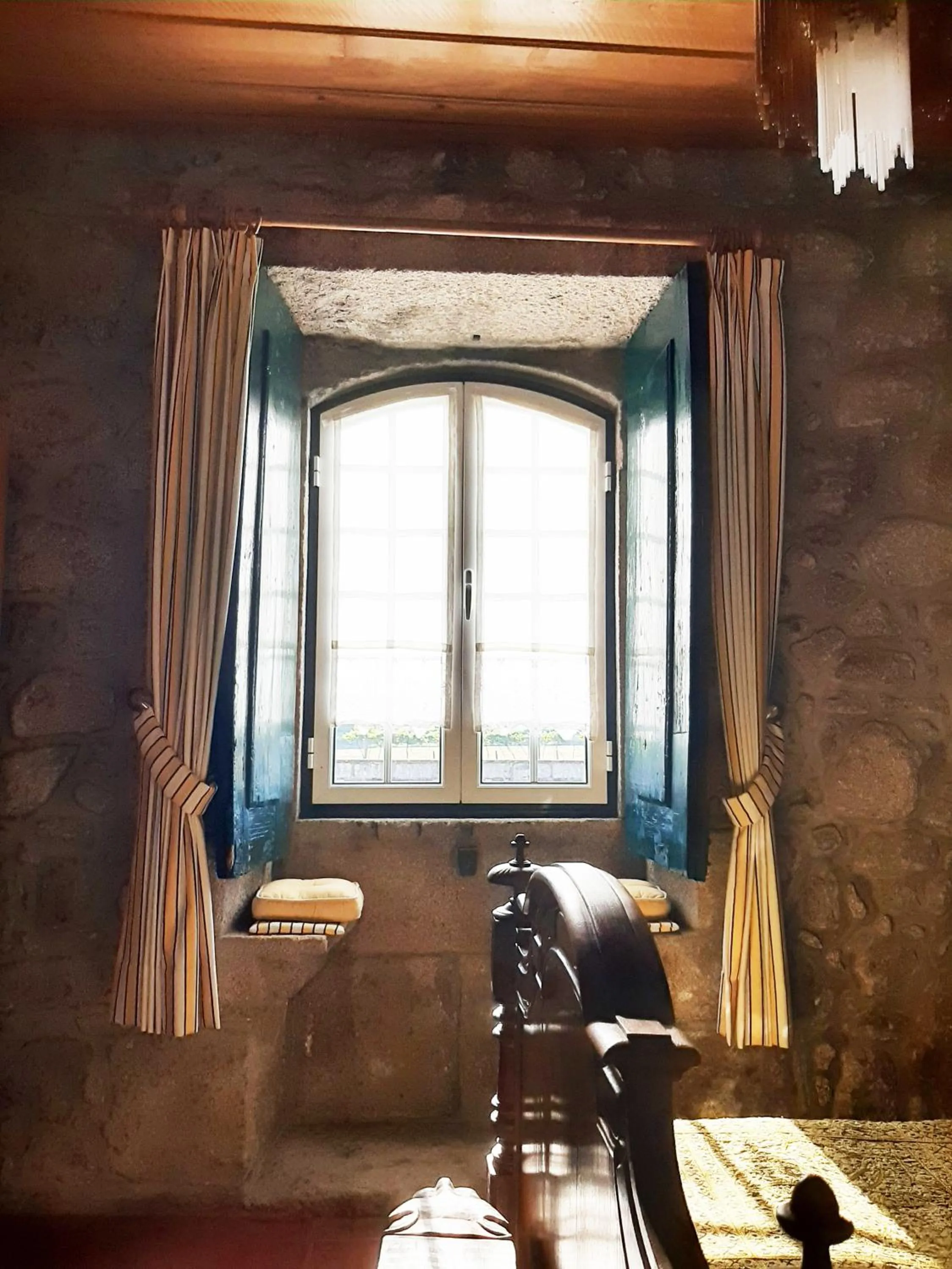 Garden view in Quinta de Santa Baia