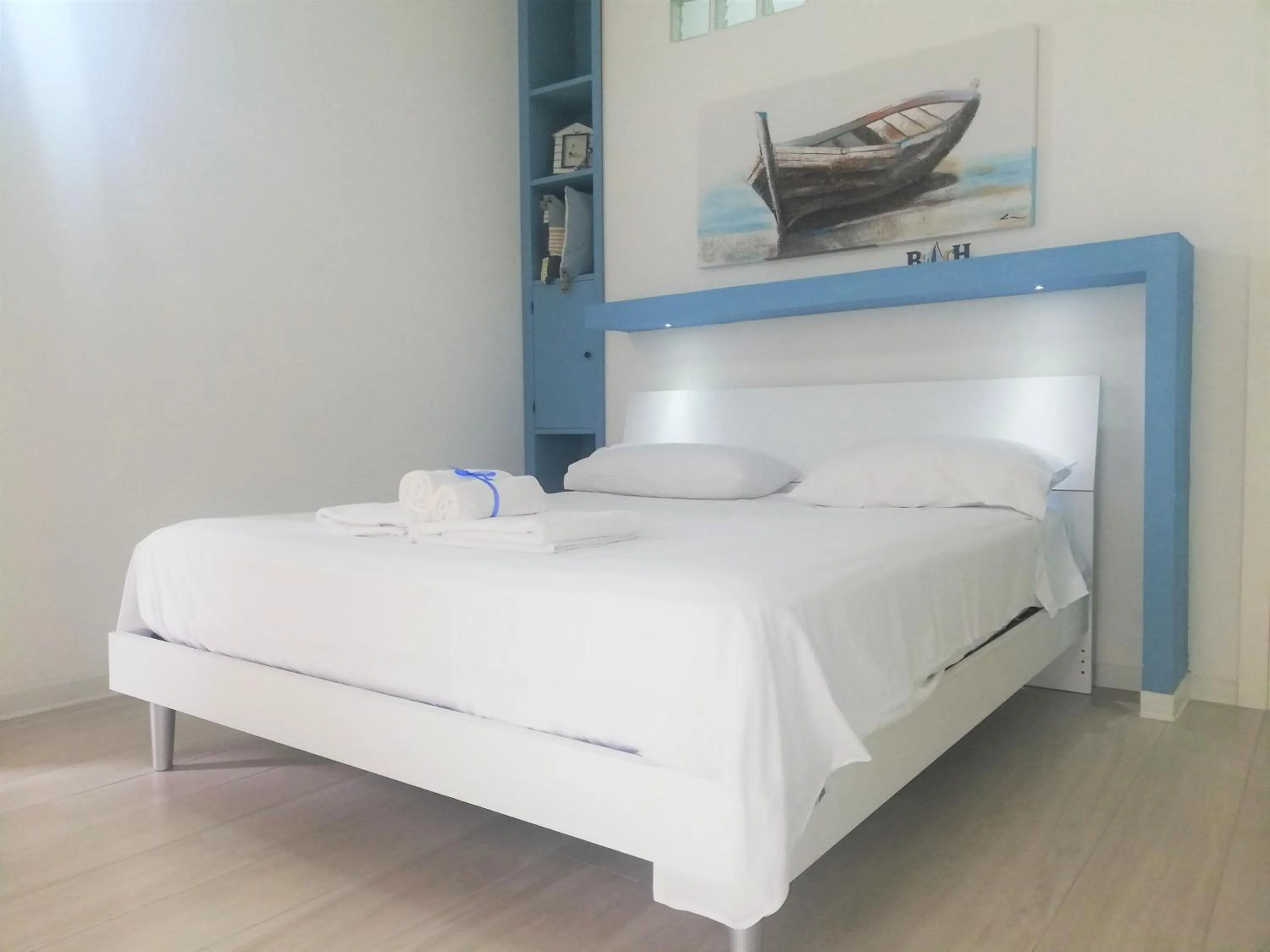 Bed in AlbaChiara B&B