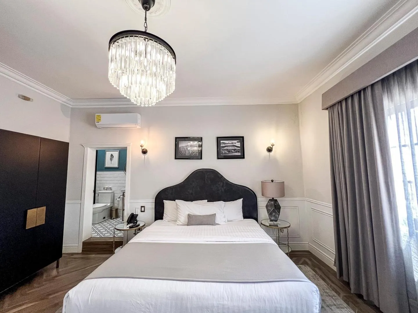 Bed in Mansión E. Borbón