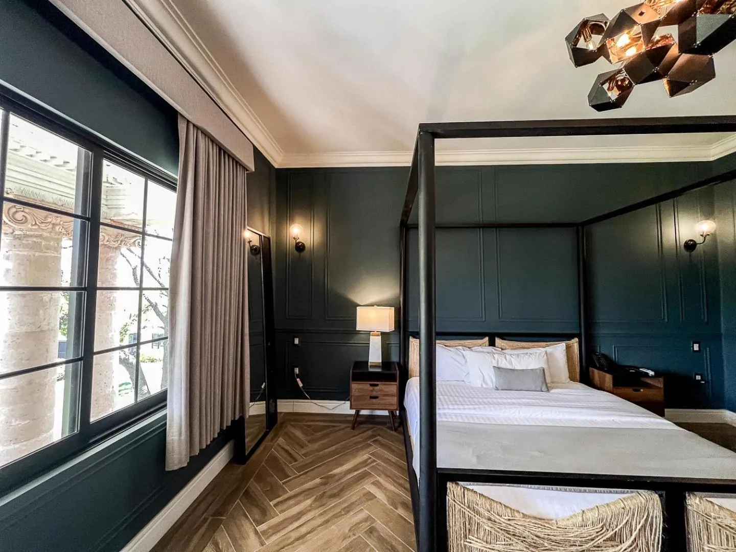 Bed in Mansión E. Borbón