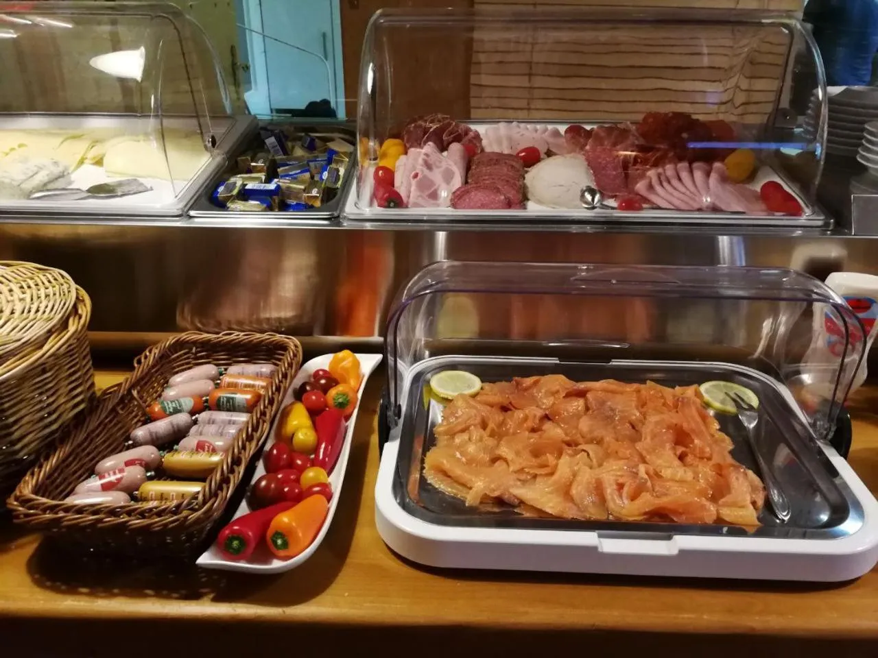 Buffet breakfast in Hotel Olympia