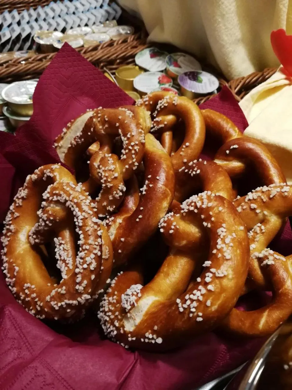 Food close-up in Hotel Olympia