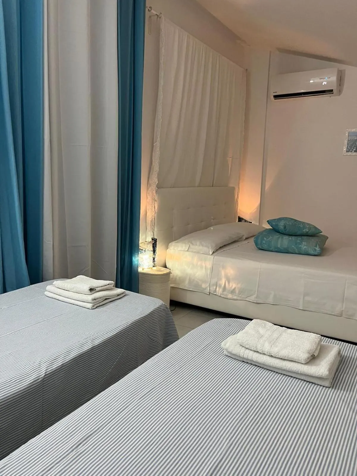 Bedroom, Bed in B&B Villa Mediterranea with parking space