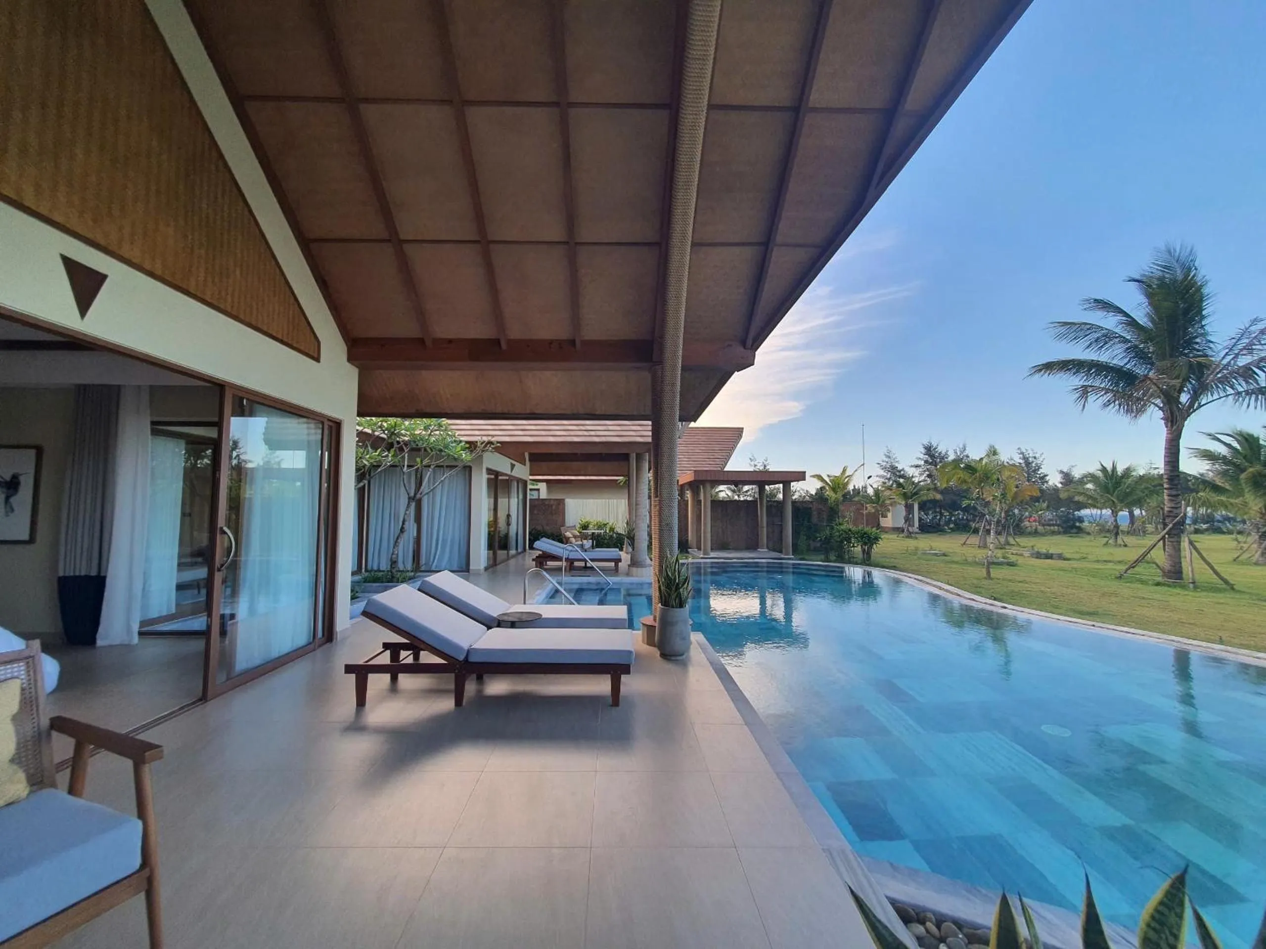 Pool view in voco Quang Binh Resort by IHG