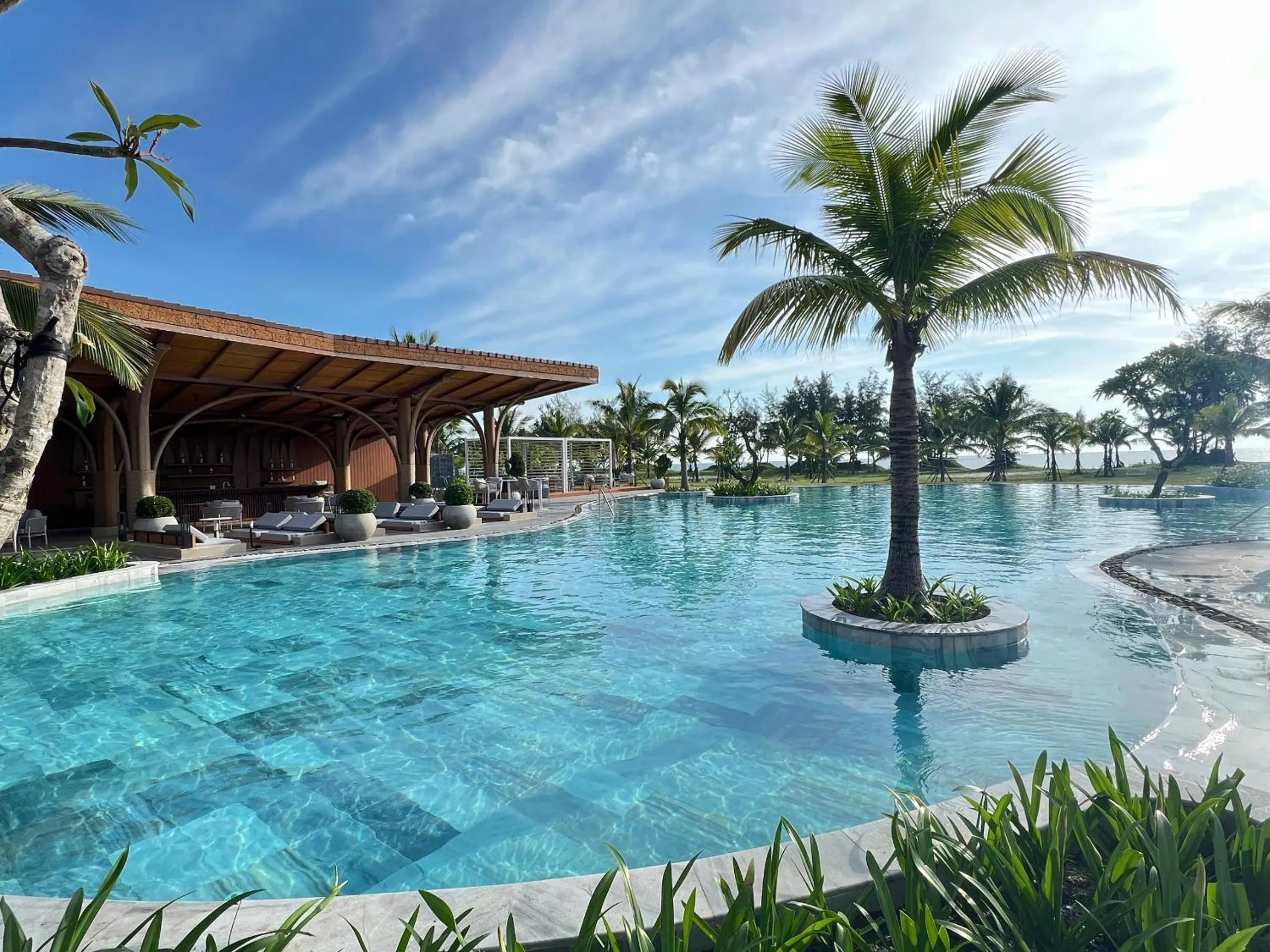 Swimming pool in voco Quang Binh Resort by IHG