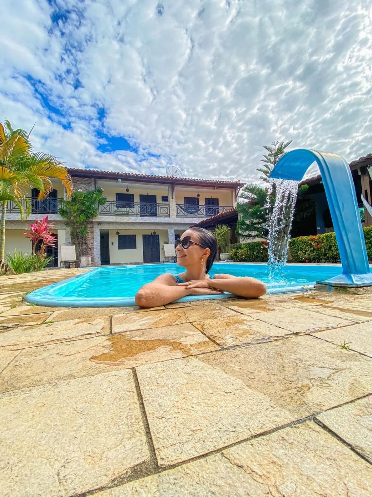 Swimming pool in Zuri Pousada Maragogi