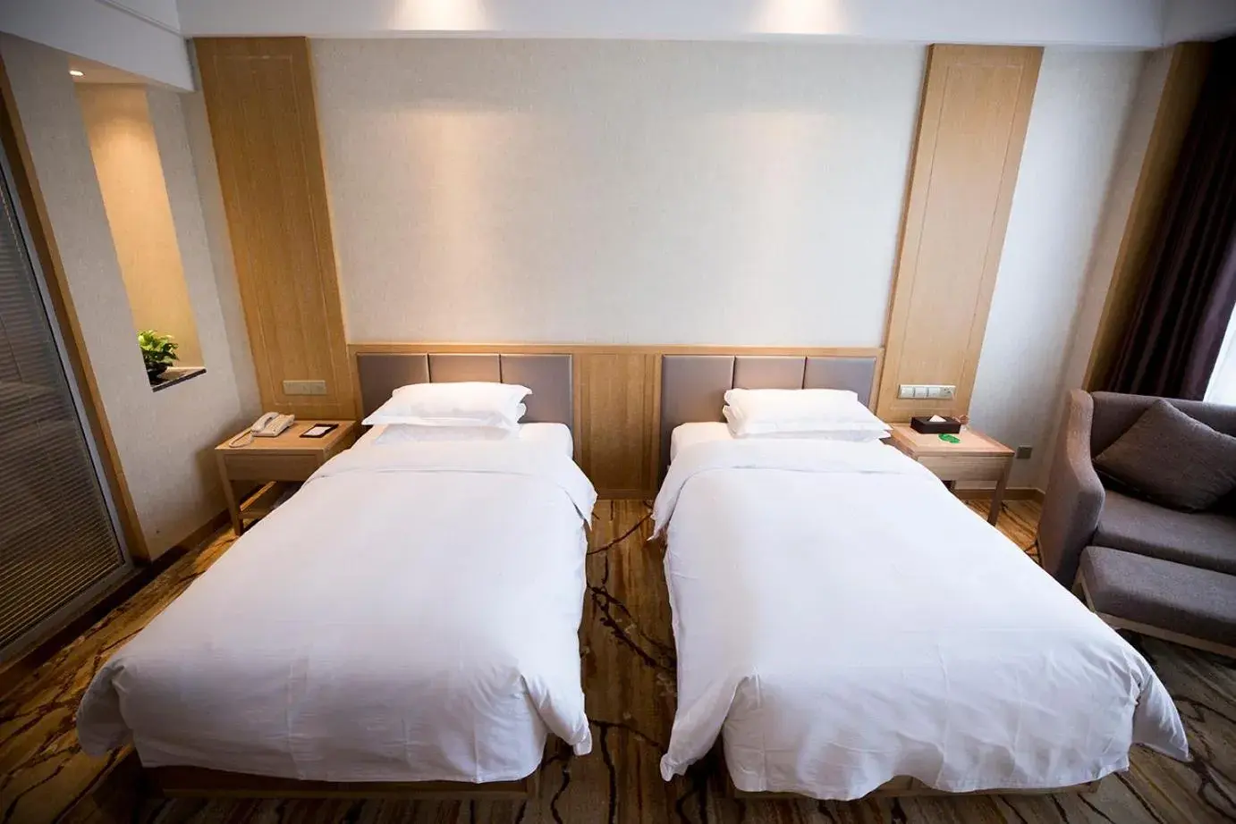 Superior Twin Room in Metropark Hotel Yingkun Beijing Superior Twin Room in Metropark Hotel Yingkun Beijing