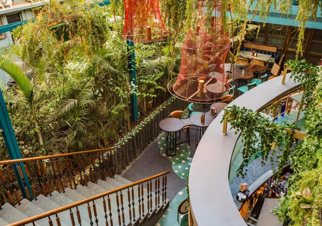 Garden in Goldfinch Hotel Mumbai