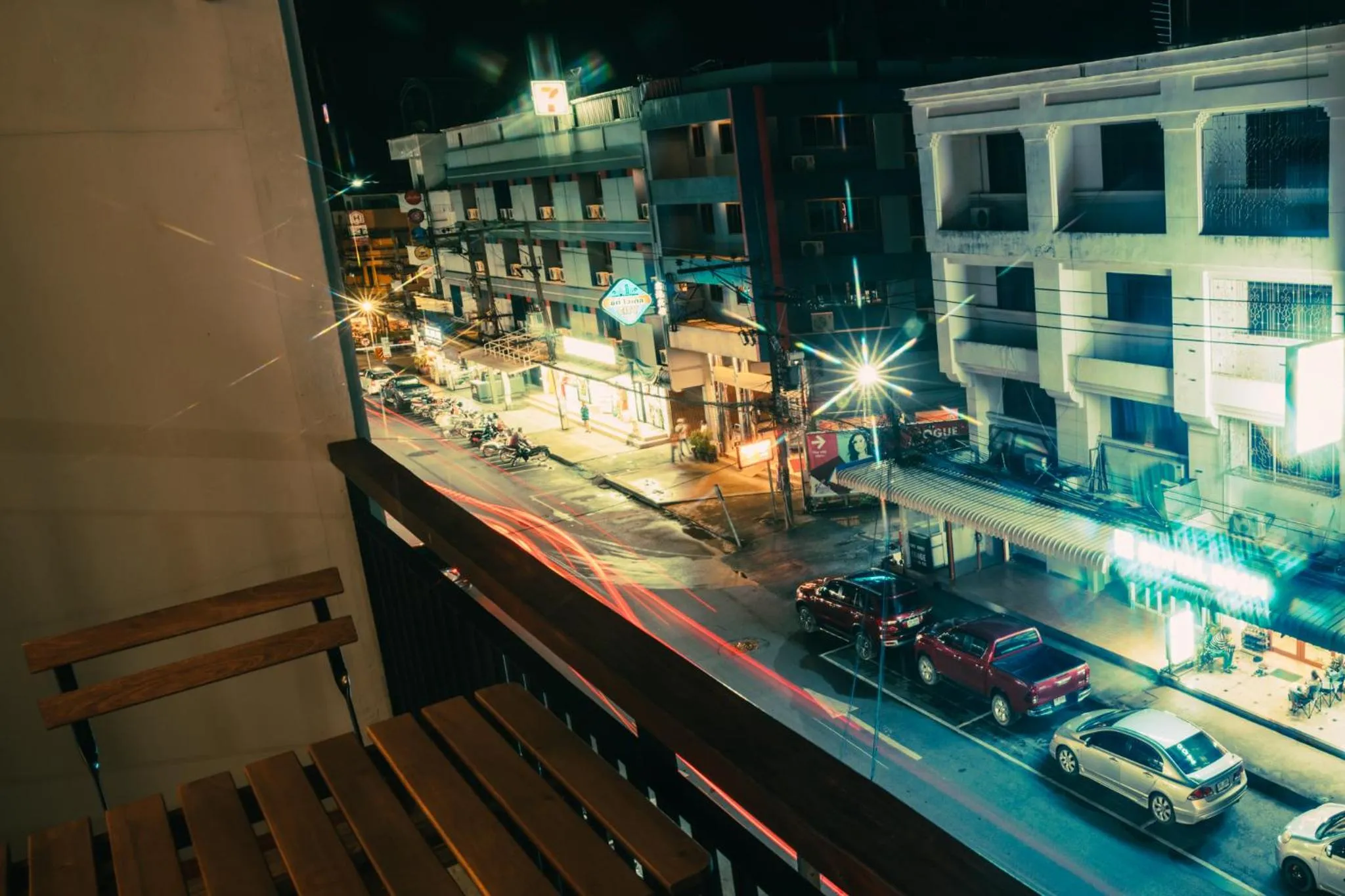 City view in The Brown Hotel