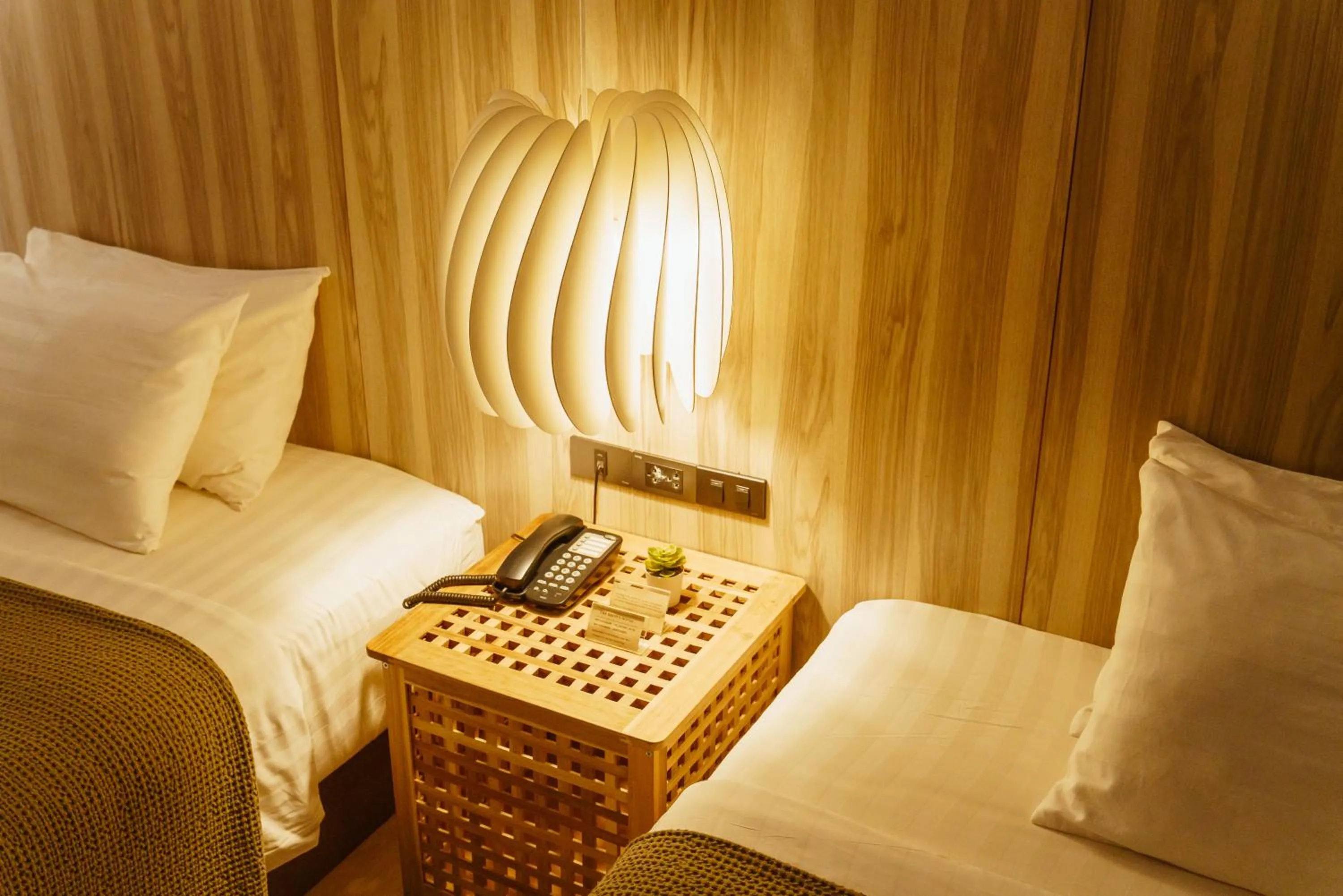 Bed in The Brown Hotel