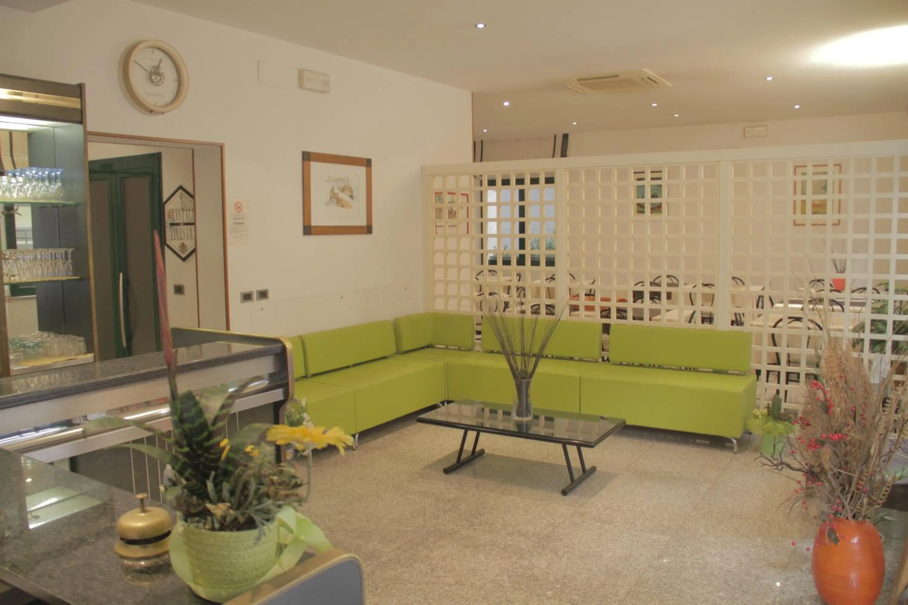 Lobby or reception in Hotel Désirée