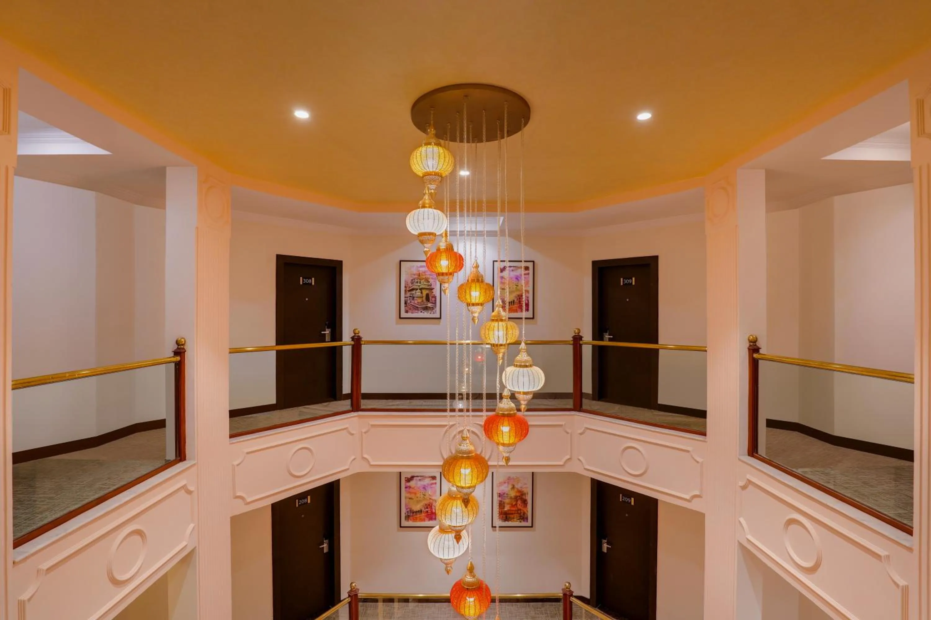 Decorative detail in Lemon Tree Hotel Bhopal